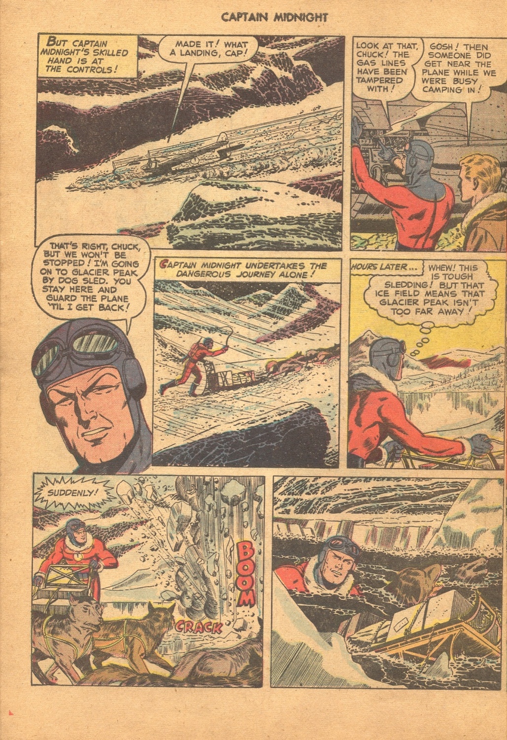 Read online Captain Midnight (1942) comic -  Issue #61 - 6