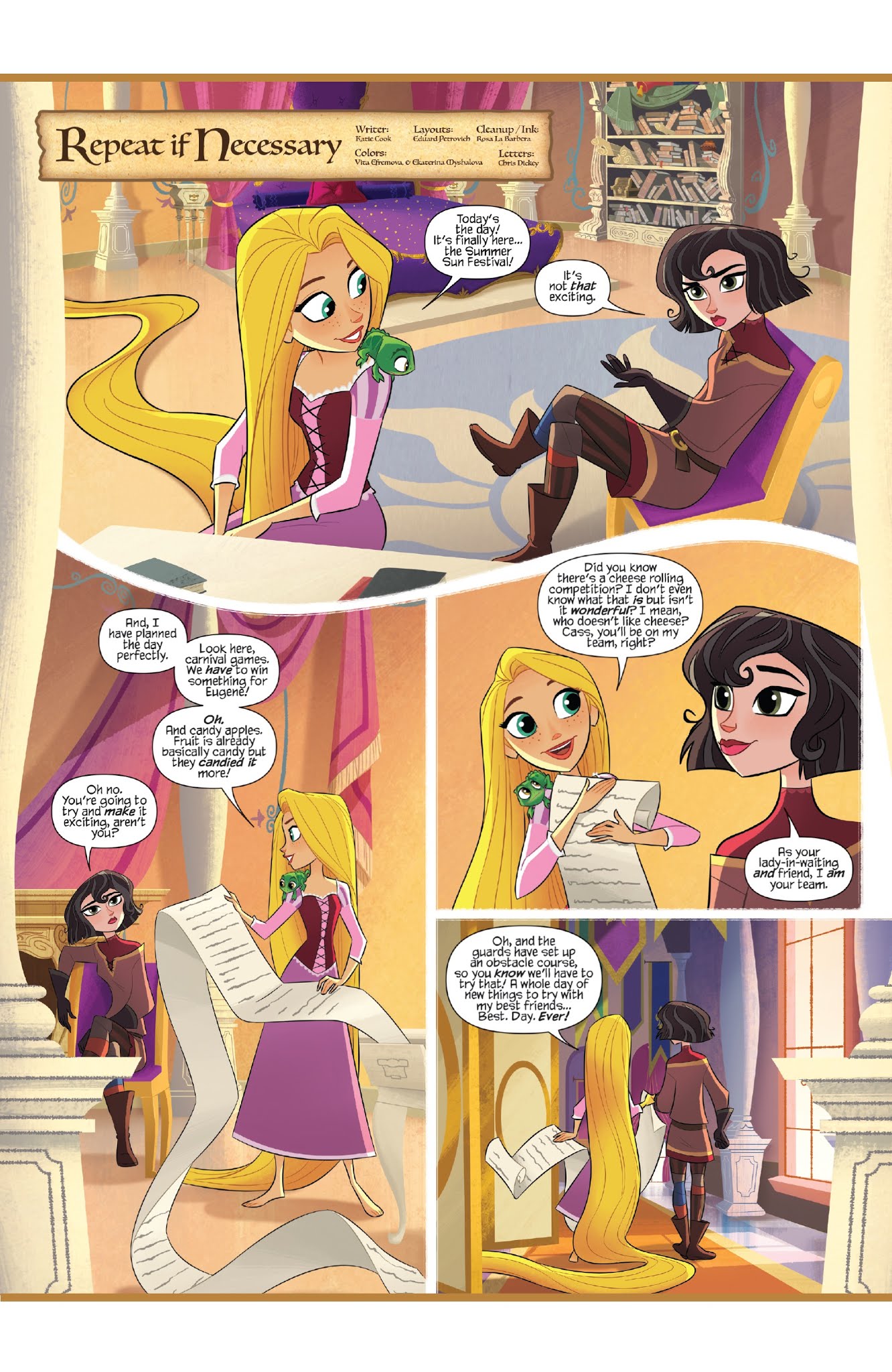 Read online Tangled: The Series: Hair-Raising Adventures comic -  Issue #1 - 3