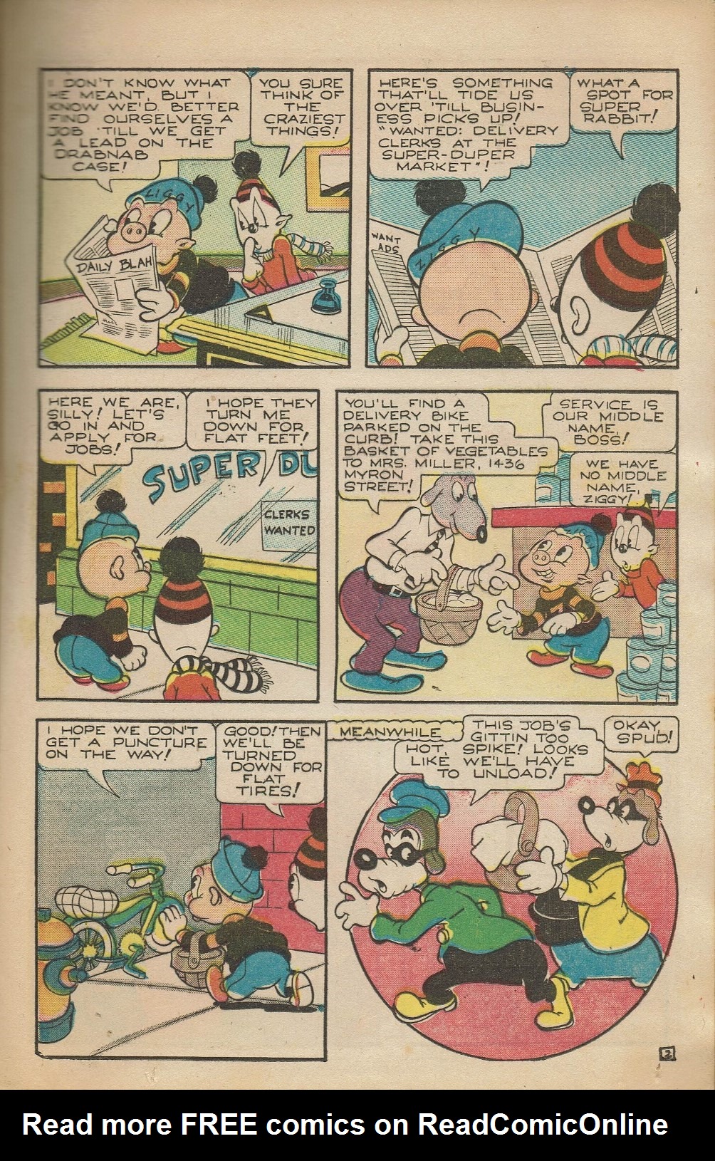 Read online Ziggy Pig-Silly Seal Comics (1944) comic -  Issue #4 - 13