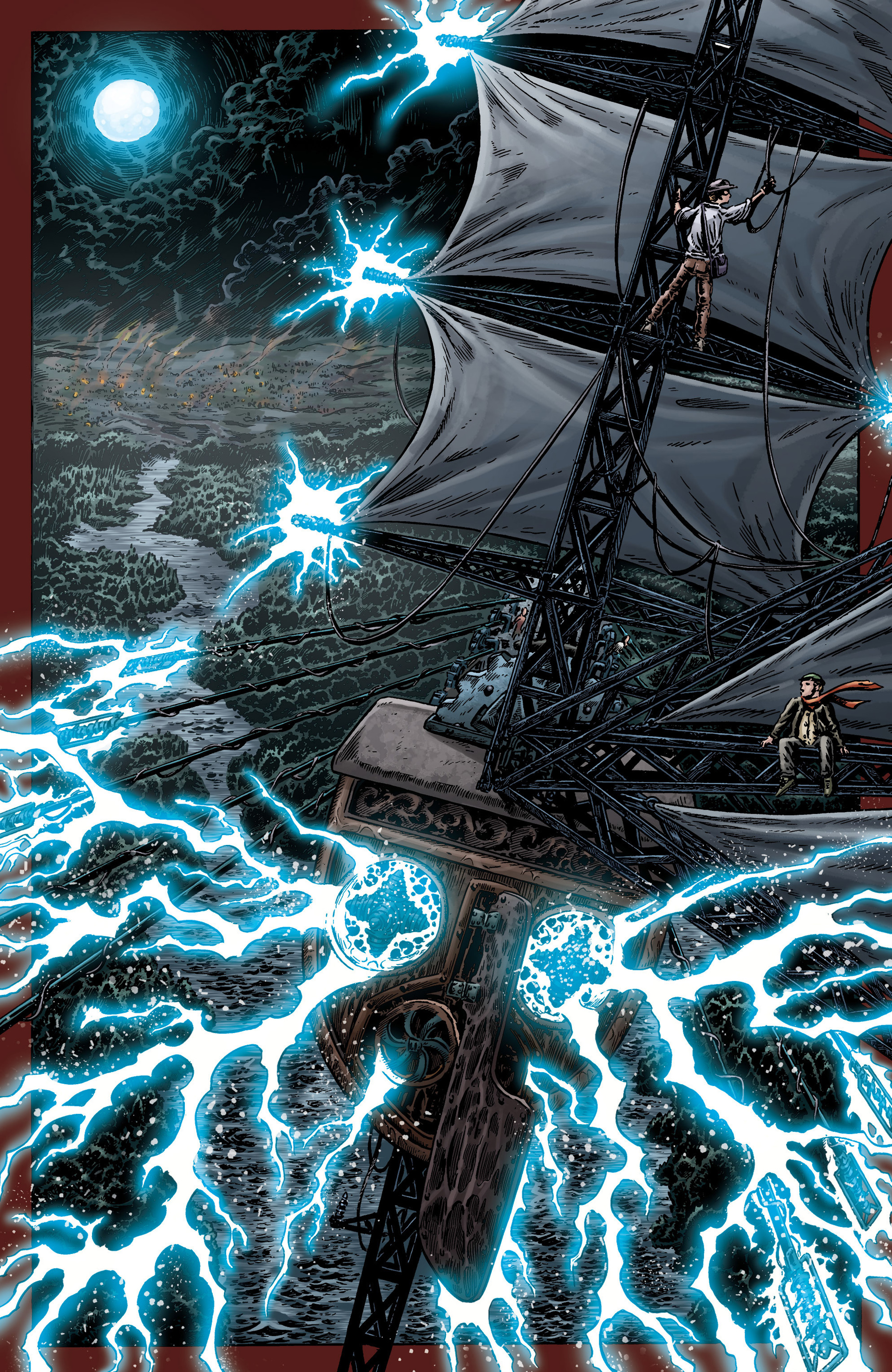 Read online Captain Swing and the Electrical Pirates of Cindery Island comic -  Issue #4 - 7
