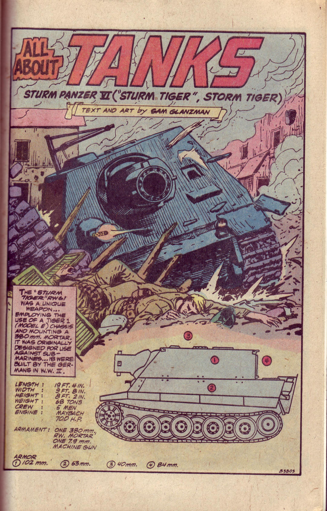 Read online G.I. Combat (1952) comic -  Issue #206 - 65