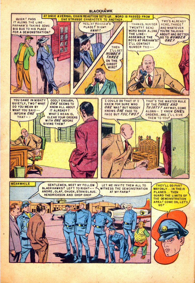 Read online Blackhawk (1957) comic -  Issue #30 - 4