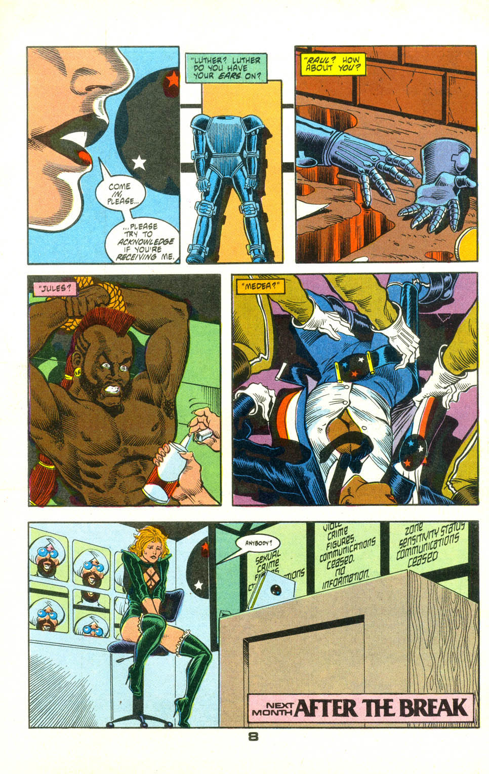 Read online American Flagg! comic -  Issue #25 - 31