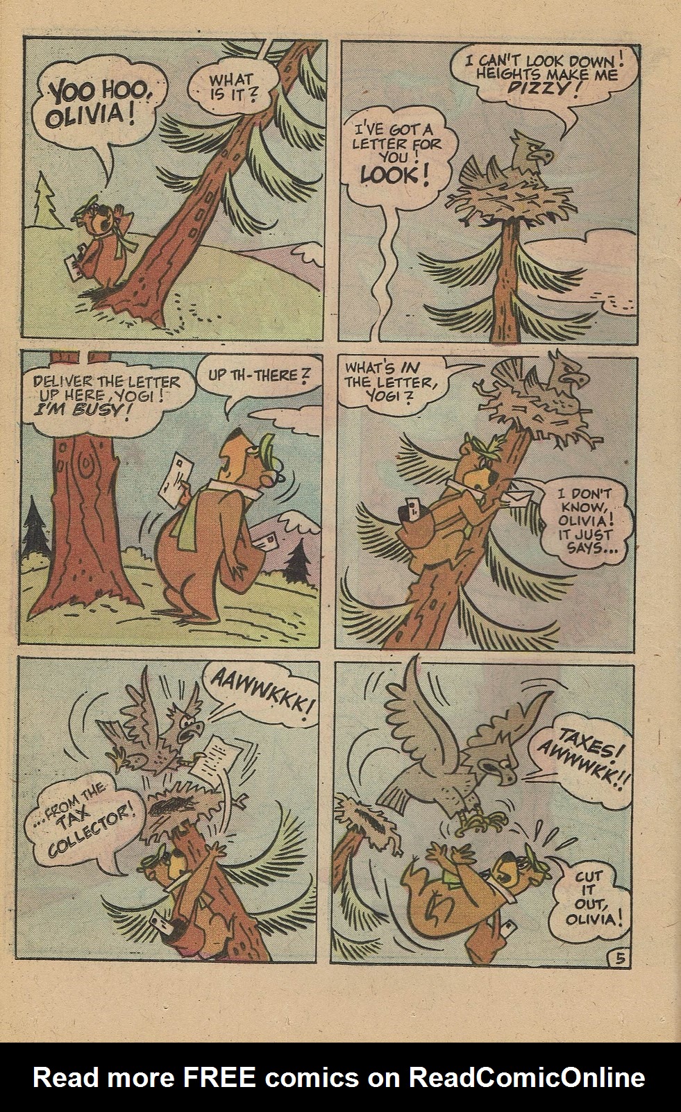 Read online Yogi Bear (1970) comic -  Issue #27 - 20