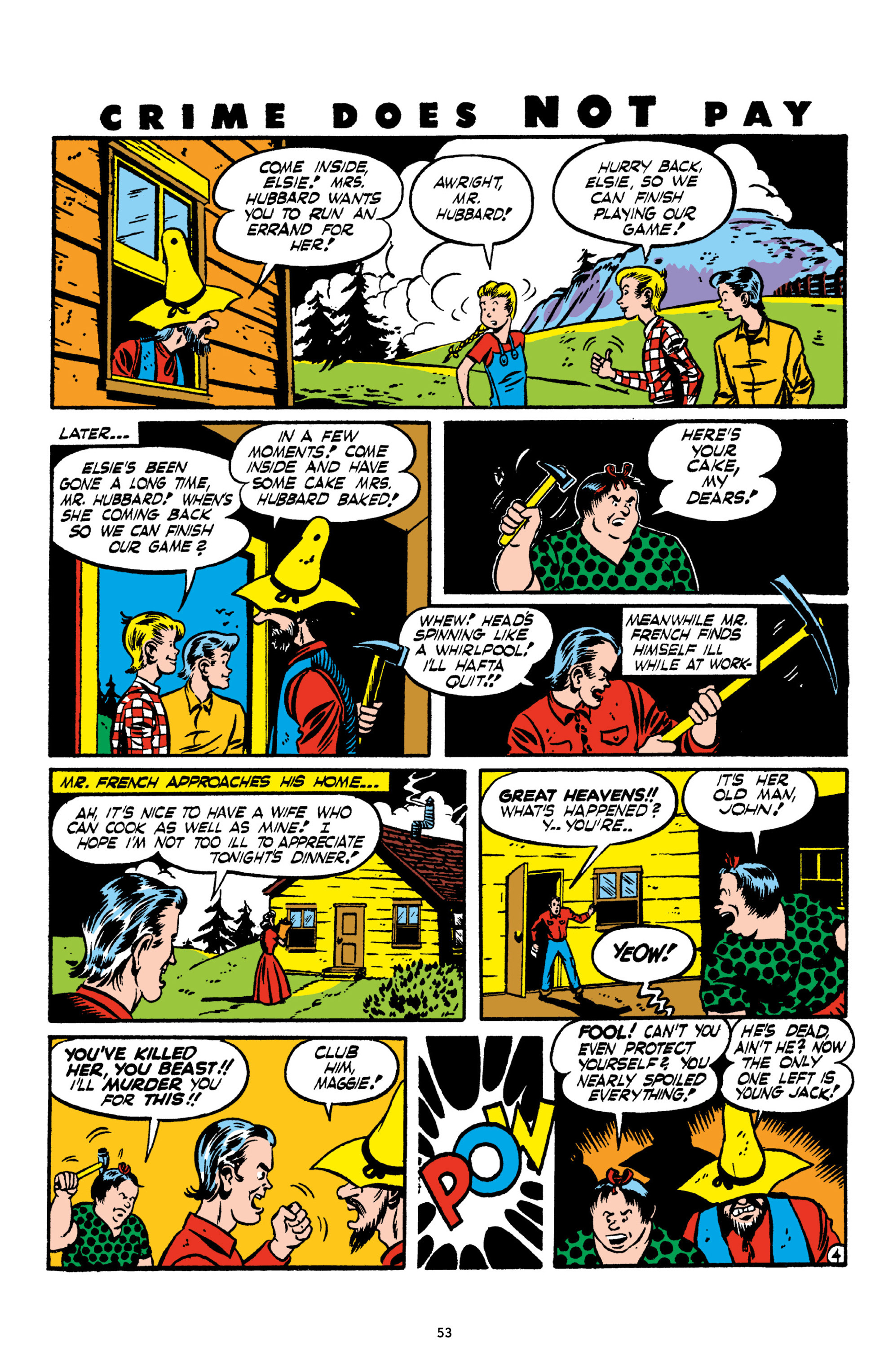 Read online Crime Does Not Pay Archives comic -  Issue # TPB 2 (Part 1) - 53