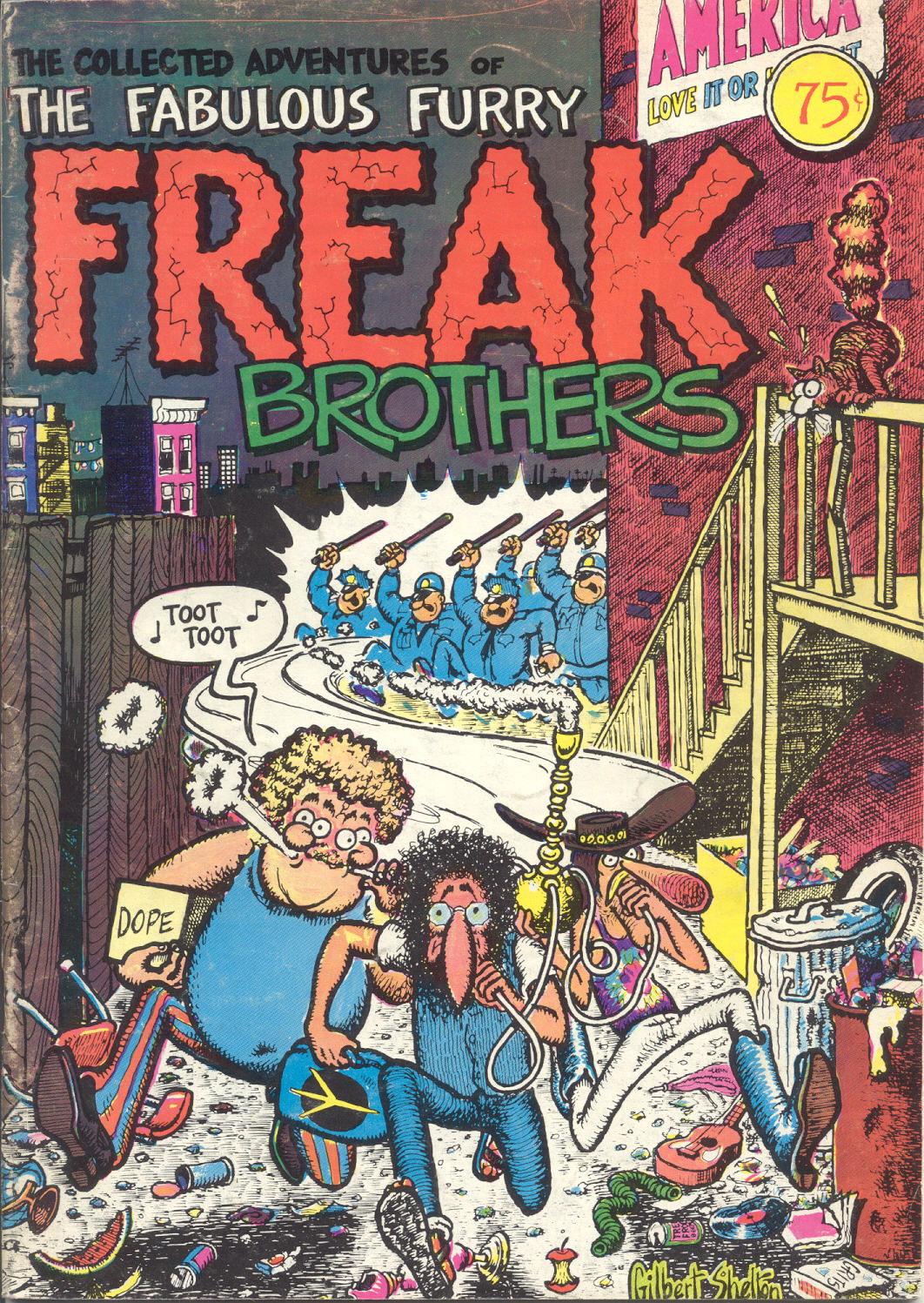 Read online The Fabulous Furry Freak Brothers comic -  Issue #1 - 1