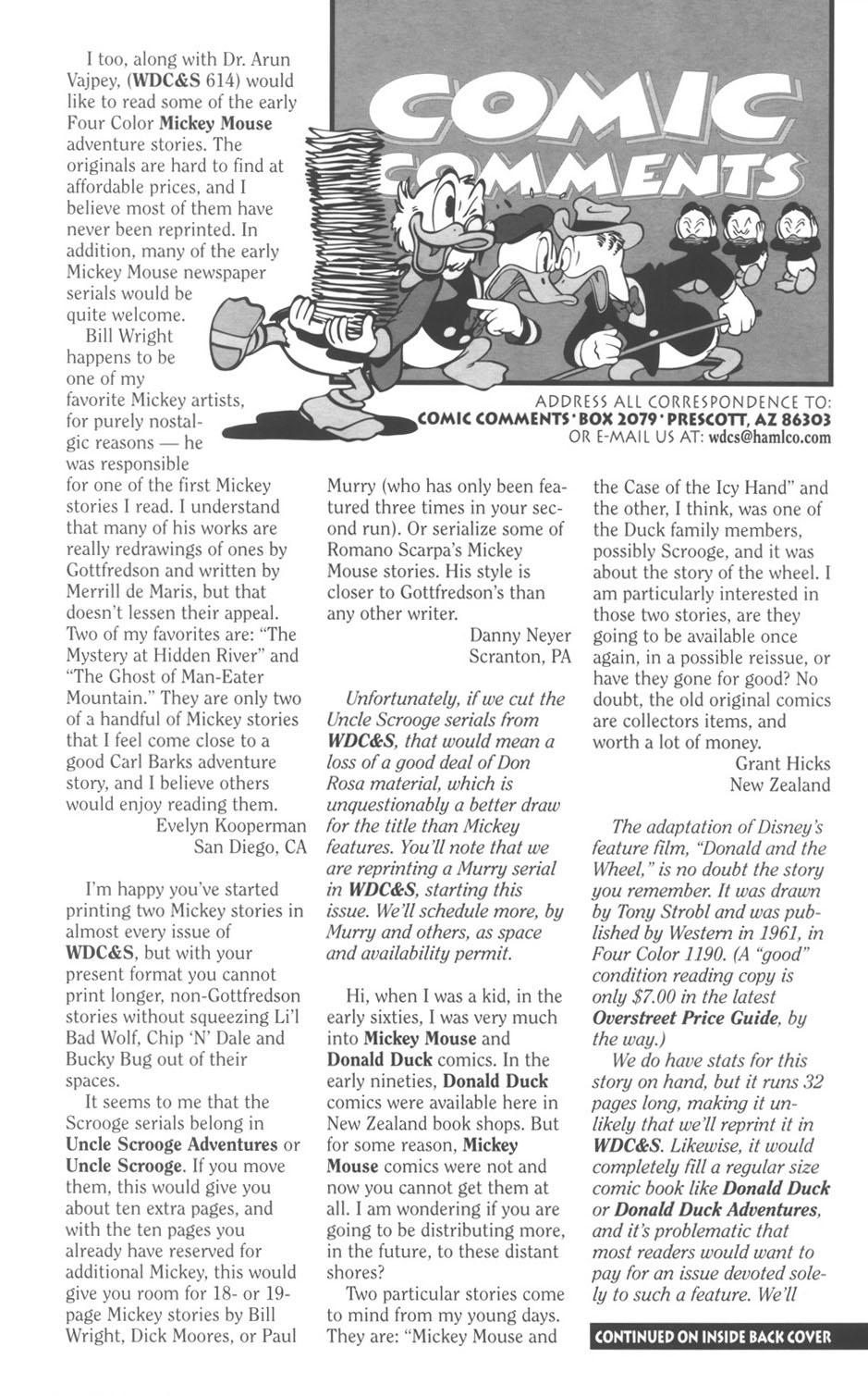 Read online Walt Disney's Comics and Stories comic -  Issue #619 - 2