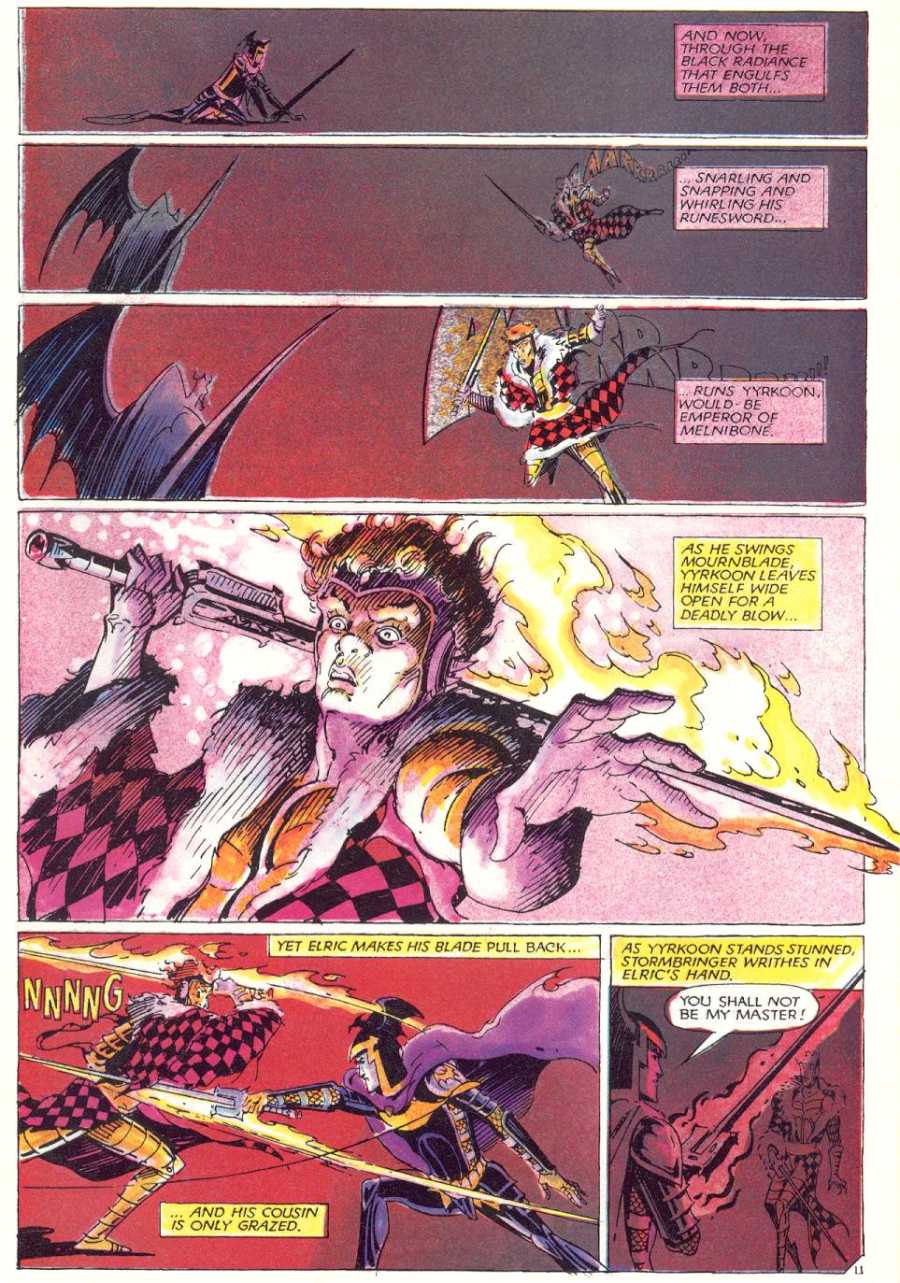 Read online Elric (1983) comic -  Issue #6 - 12