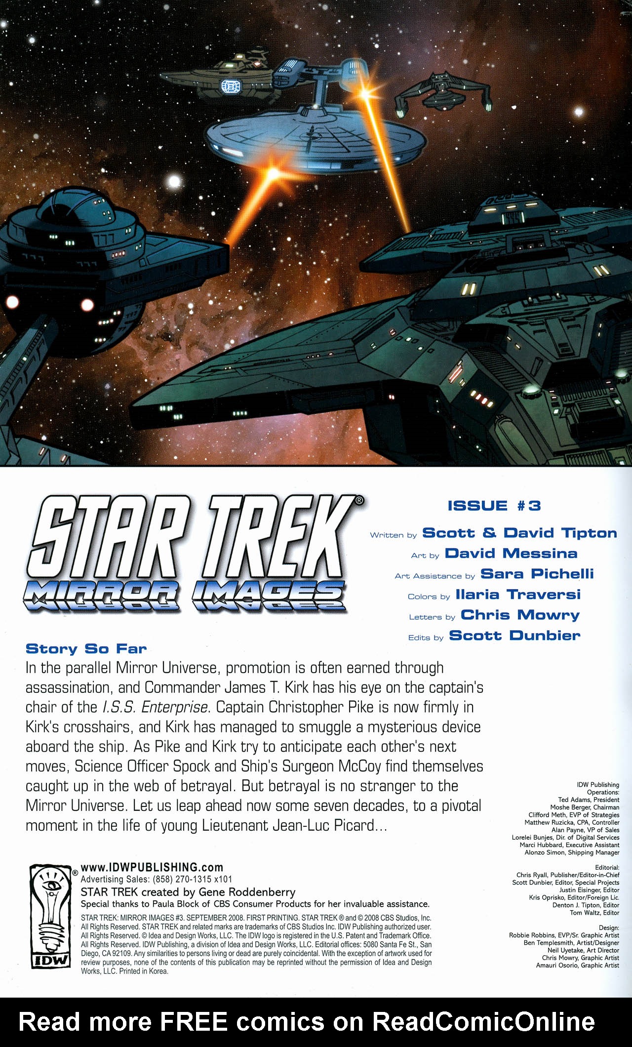 Read online Star Trek: Mirror Images comic -  Issue #3 - 2