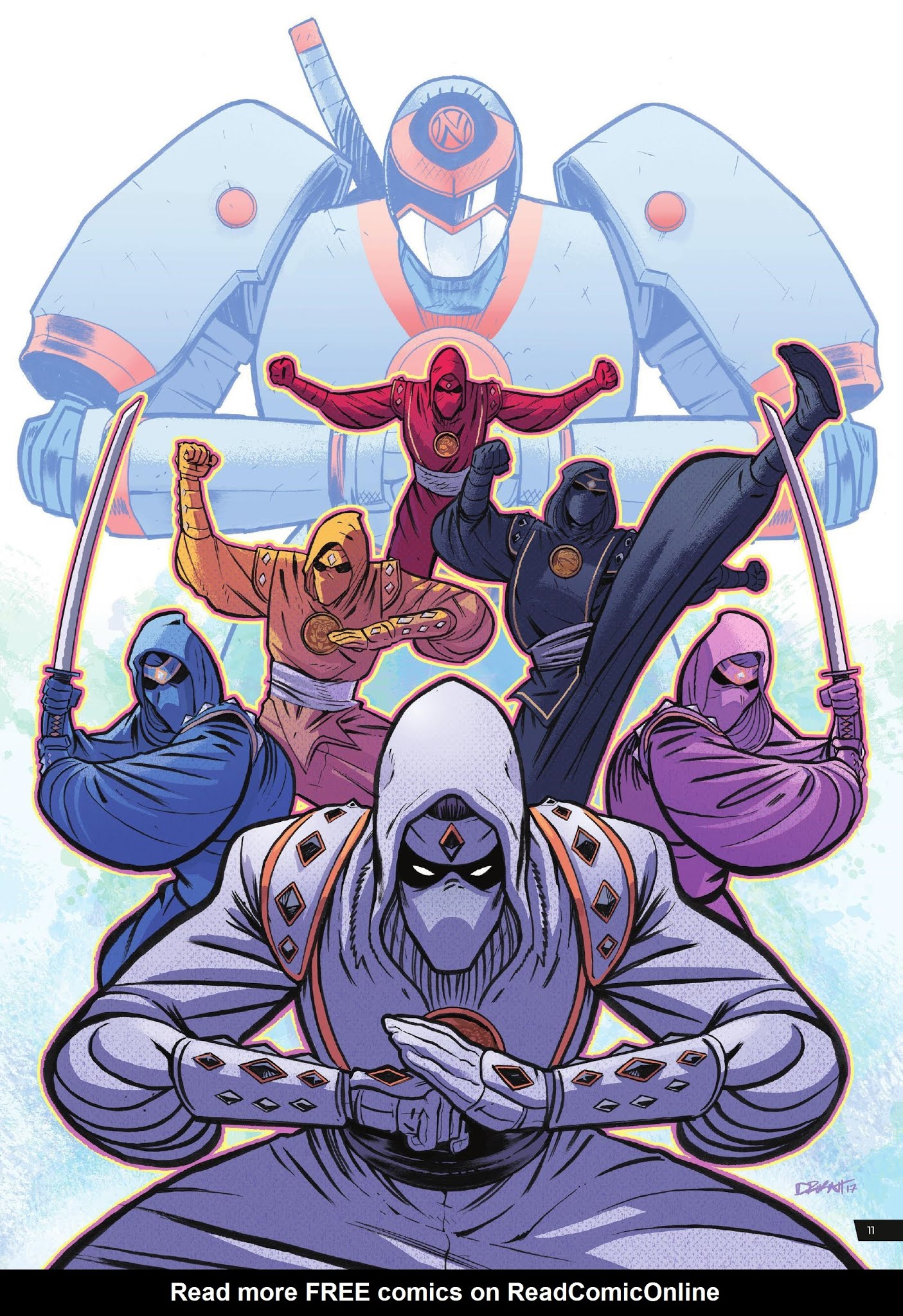 Read online Saban's Power Rangers Artist Tribute comic -  Issue # TPB - 10