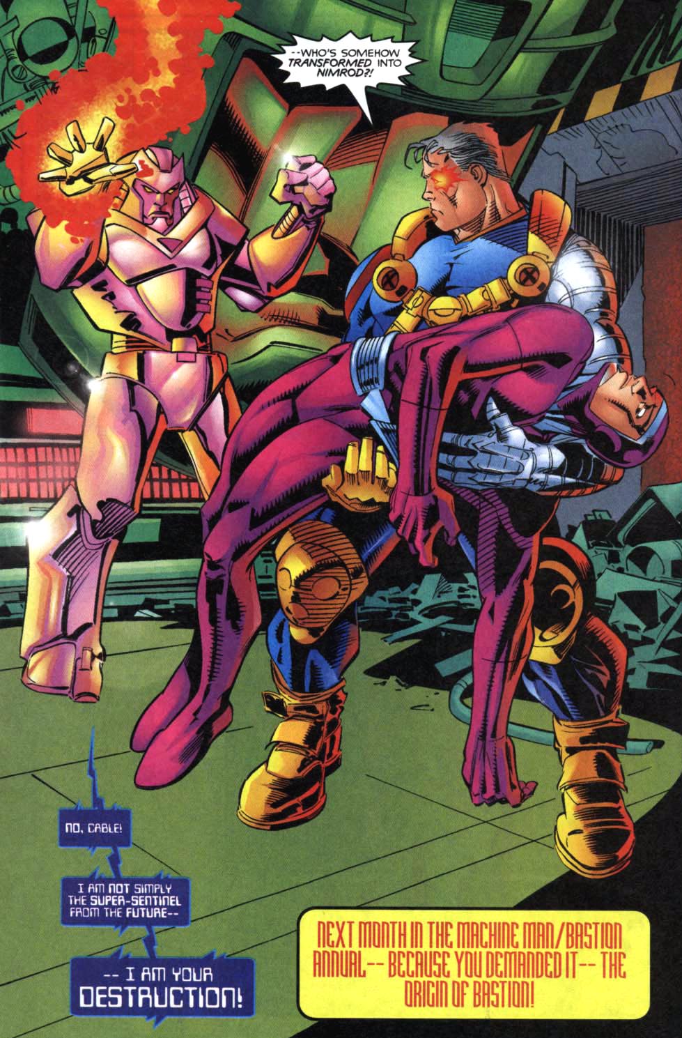 Read online Cable/Machine Man '98 comic -  Issue # Full - 39