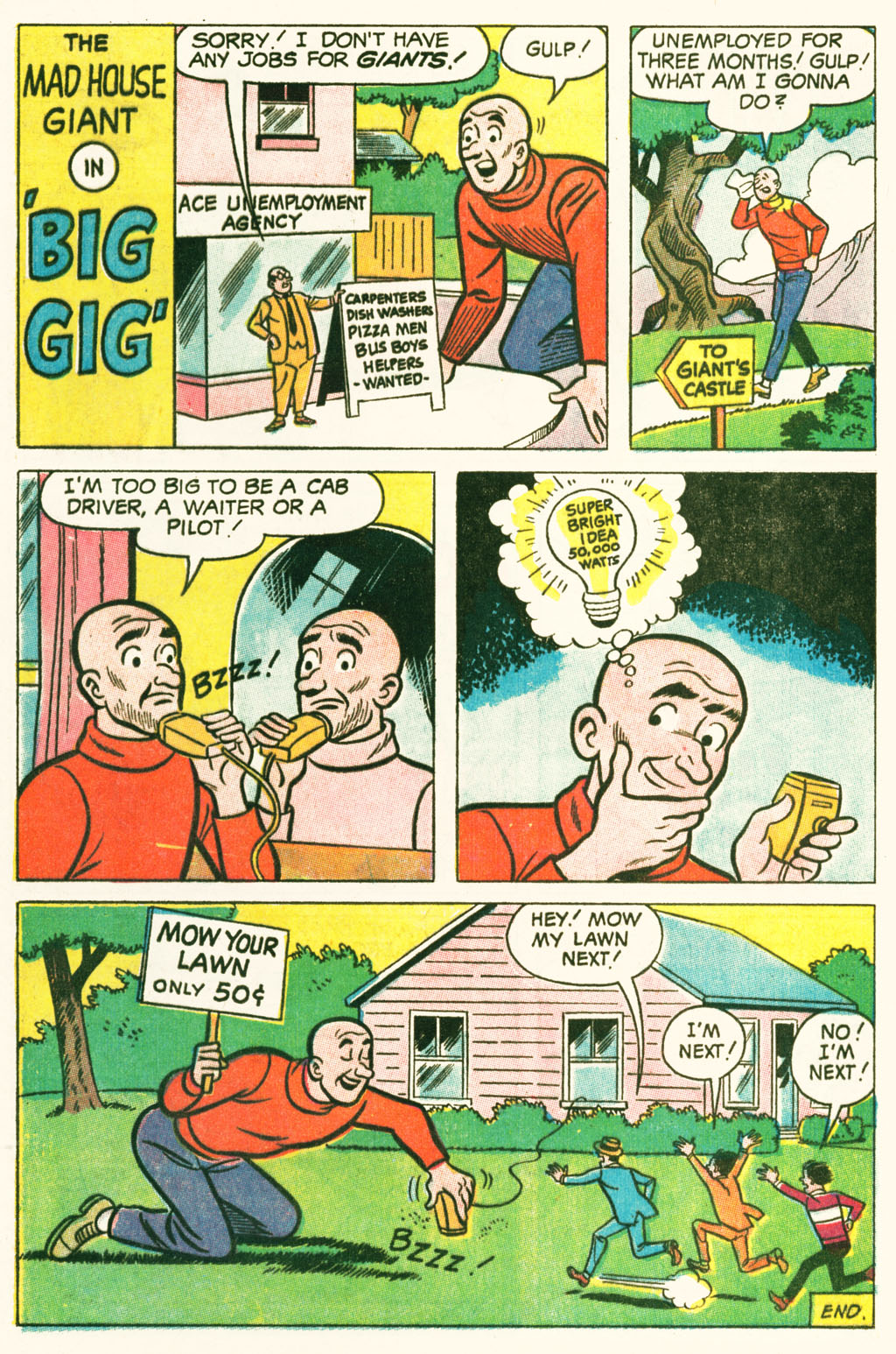 Read online Archie's Madhouse comic -  Issue #65 - 17
