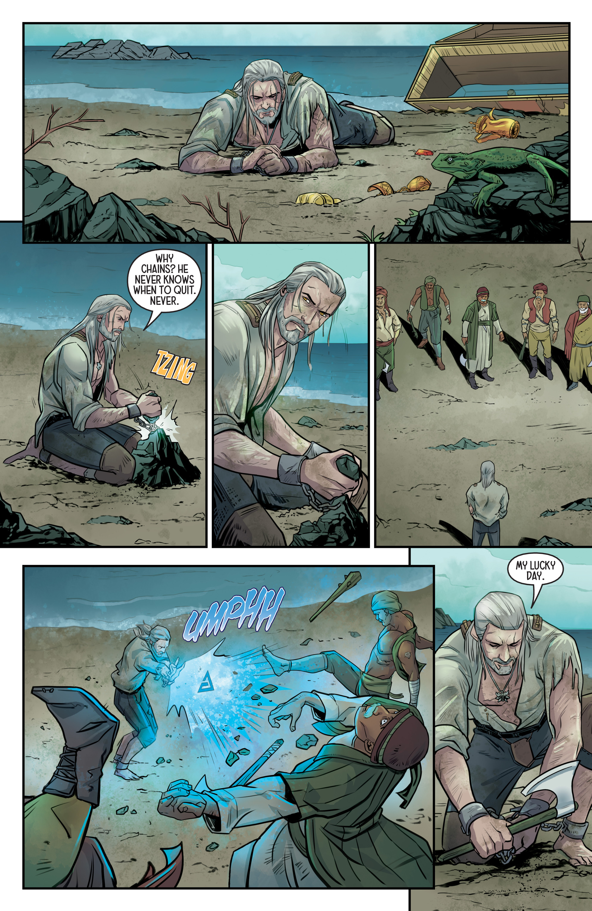 Read online The Witcher: Of Flesh and Flame comic -  Issue # _TPB - 87