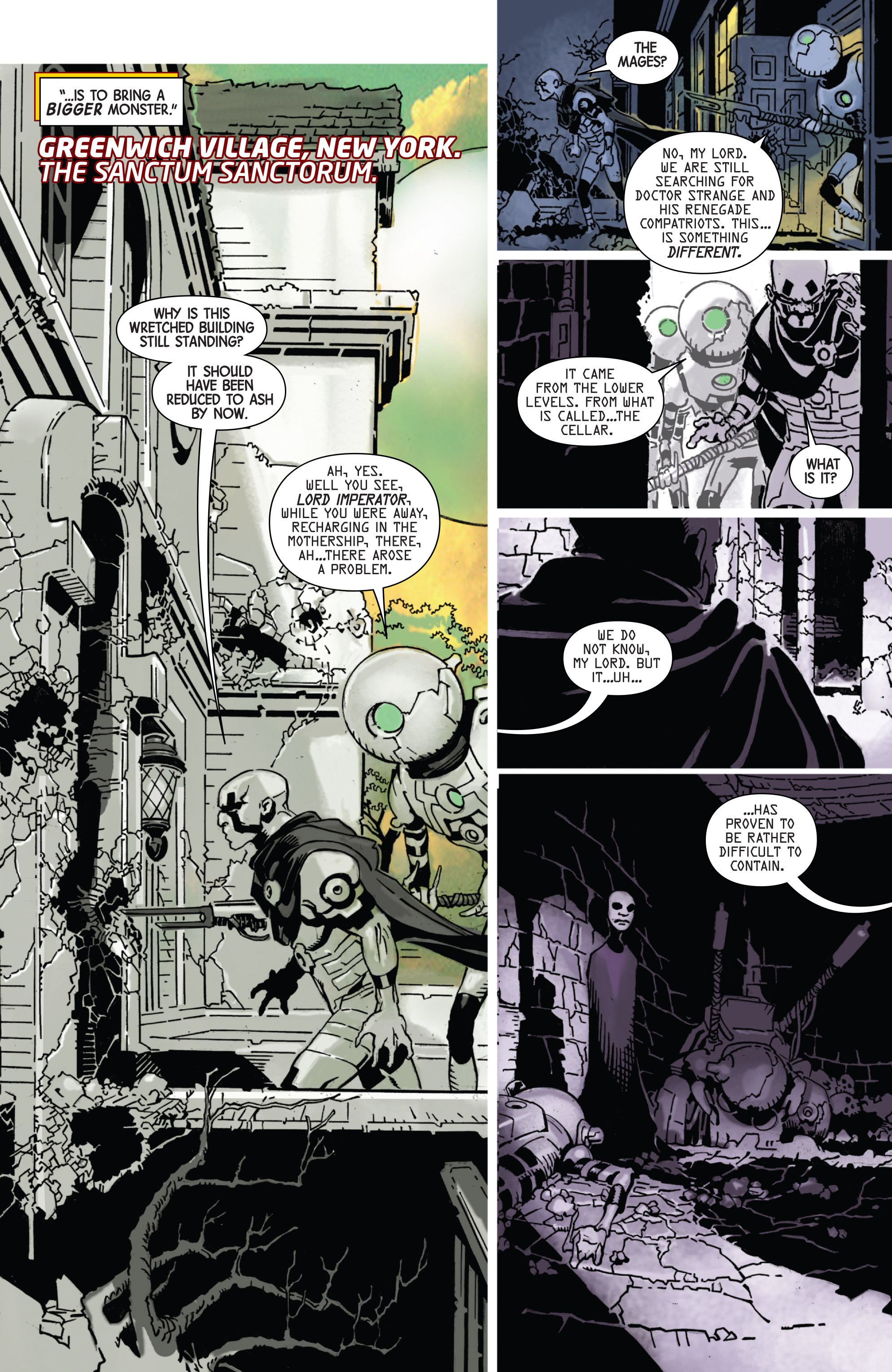 Read online Doctor Strange (2015) comic -  Issue #9 - 9