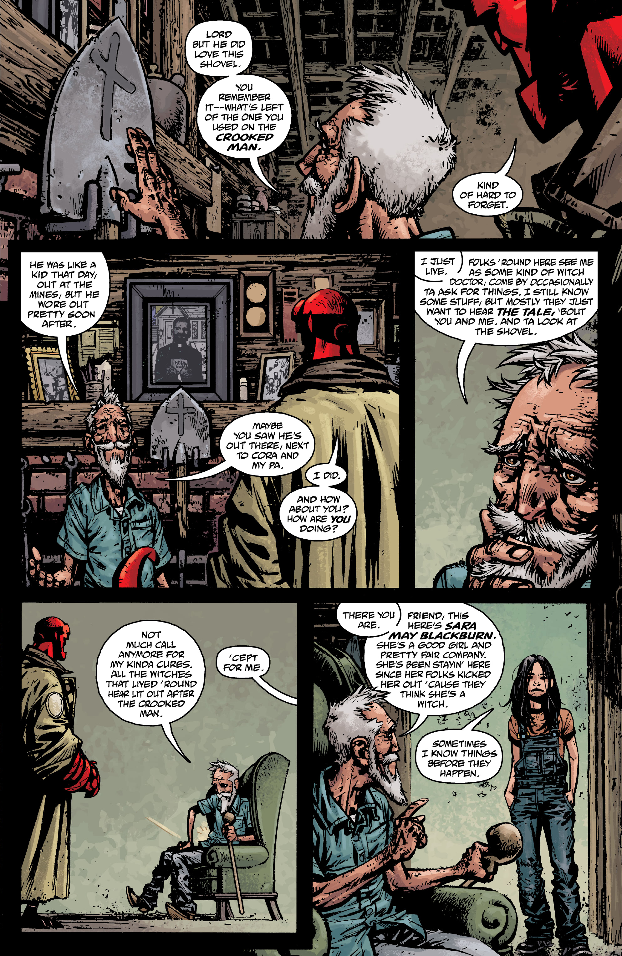 Read online Hellboy and the B.P.R.D.: The Return of Effie Kolb comic -  Issue #1 - 7