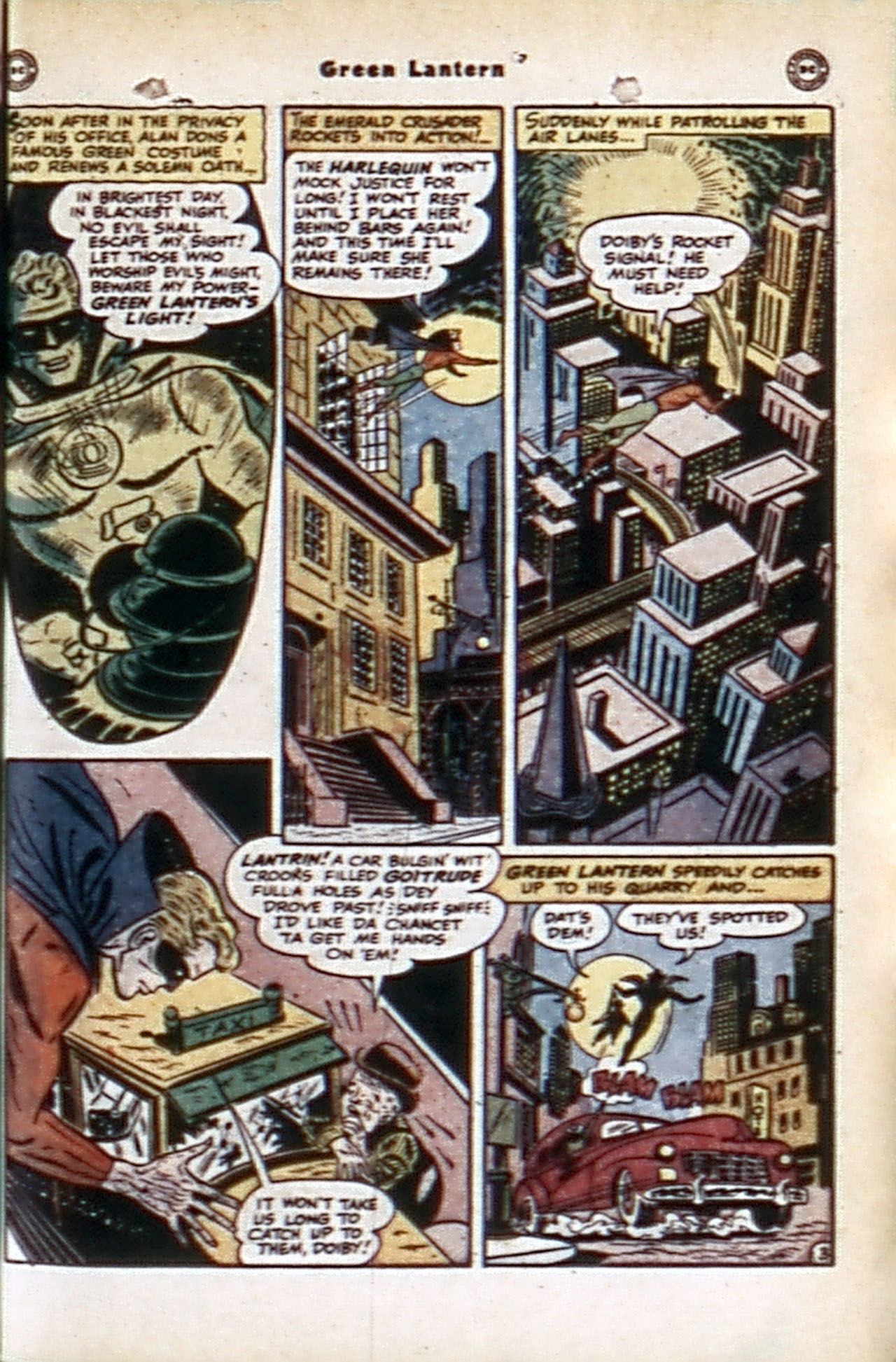 Read online Green Lantern (1941) comic -  Issue #34 - 5
