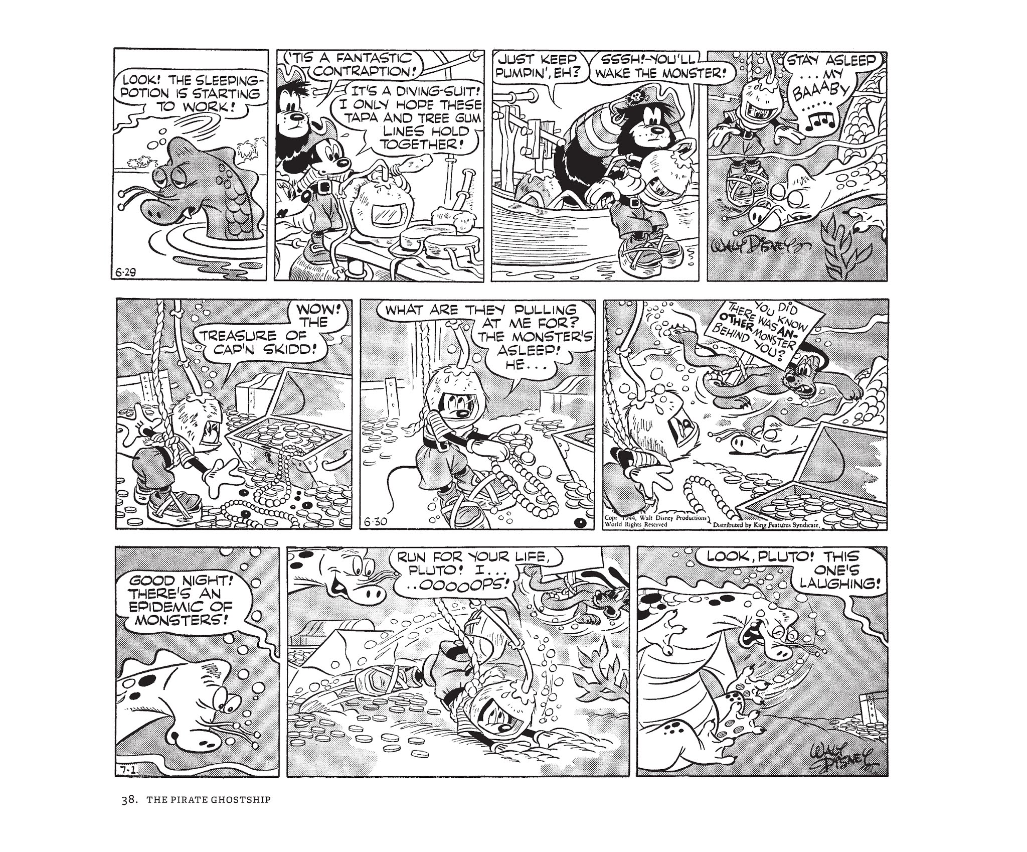 Read online Walt Disney's Mickey Mouse by Floyd Gottfredson comic -  Issue # TPB 8 (Part 1) - 38