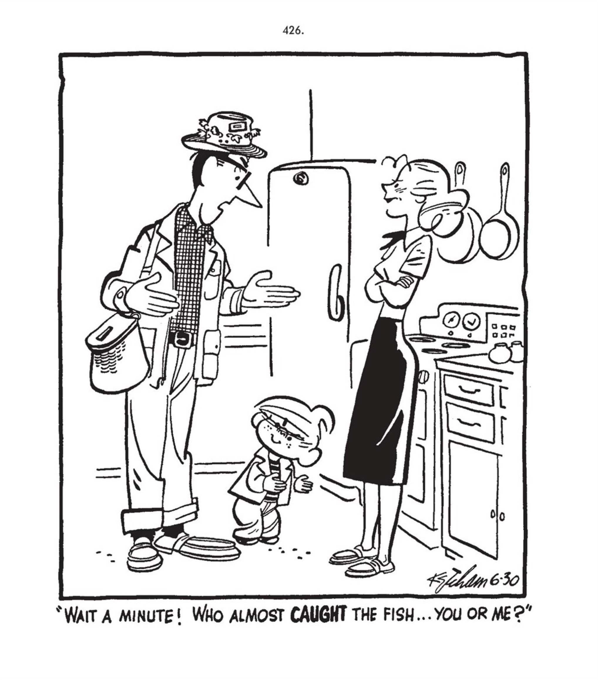 Read online Hank Ketcham's Complete Dennis the Menace comic -  Issue # TPB 1 (Part 5) - 52