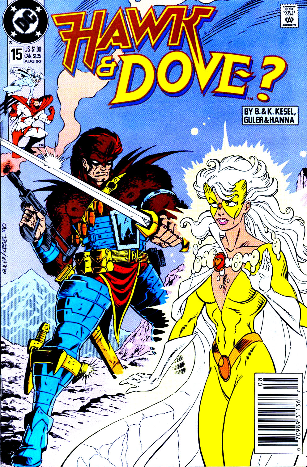 Hawk and Dove (1989) issue 15 - Page 1