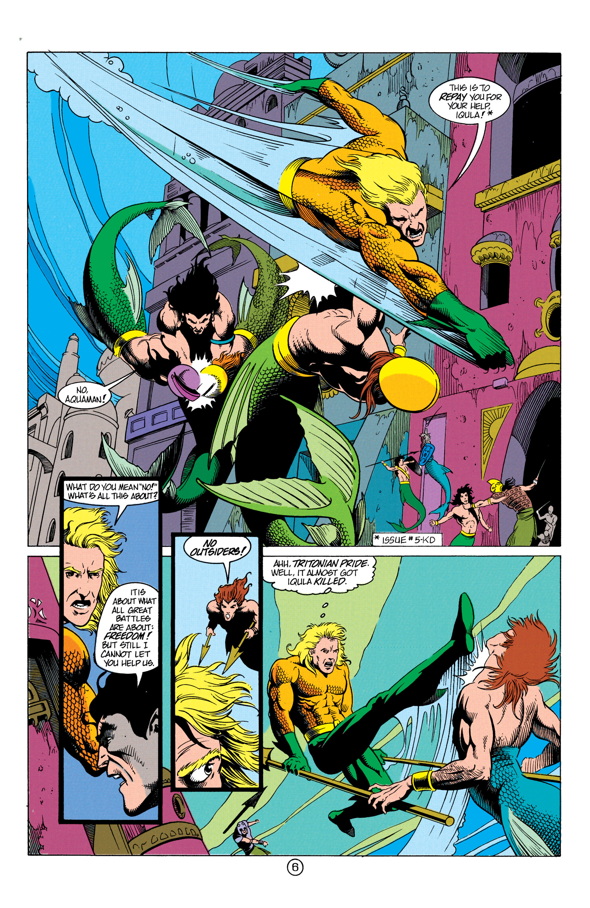 Read online Aquaman (1991) comic -  Issue #12 - 7