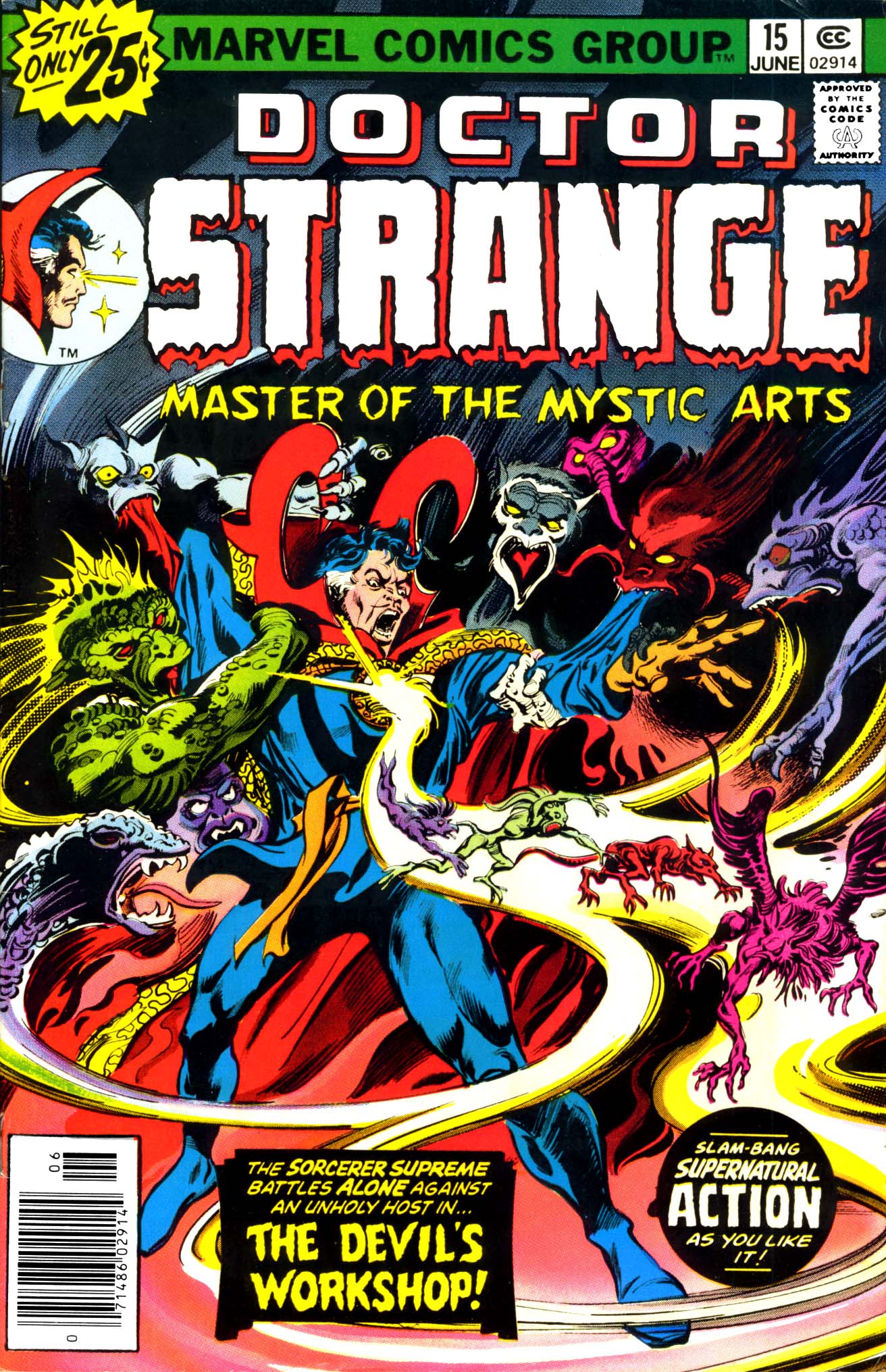Read online Doctor Strange (1974) comic -  Issue #15 - 1
