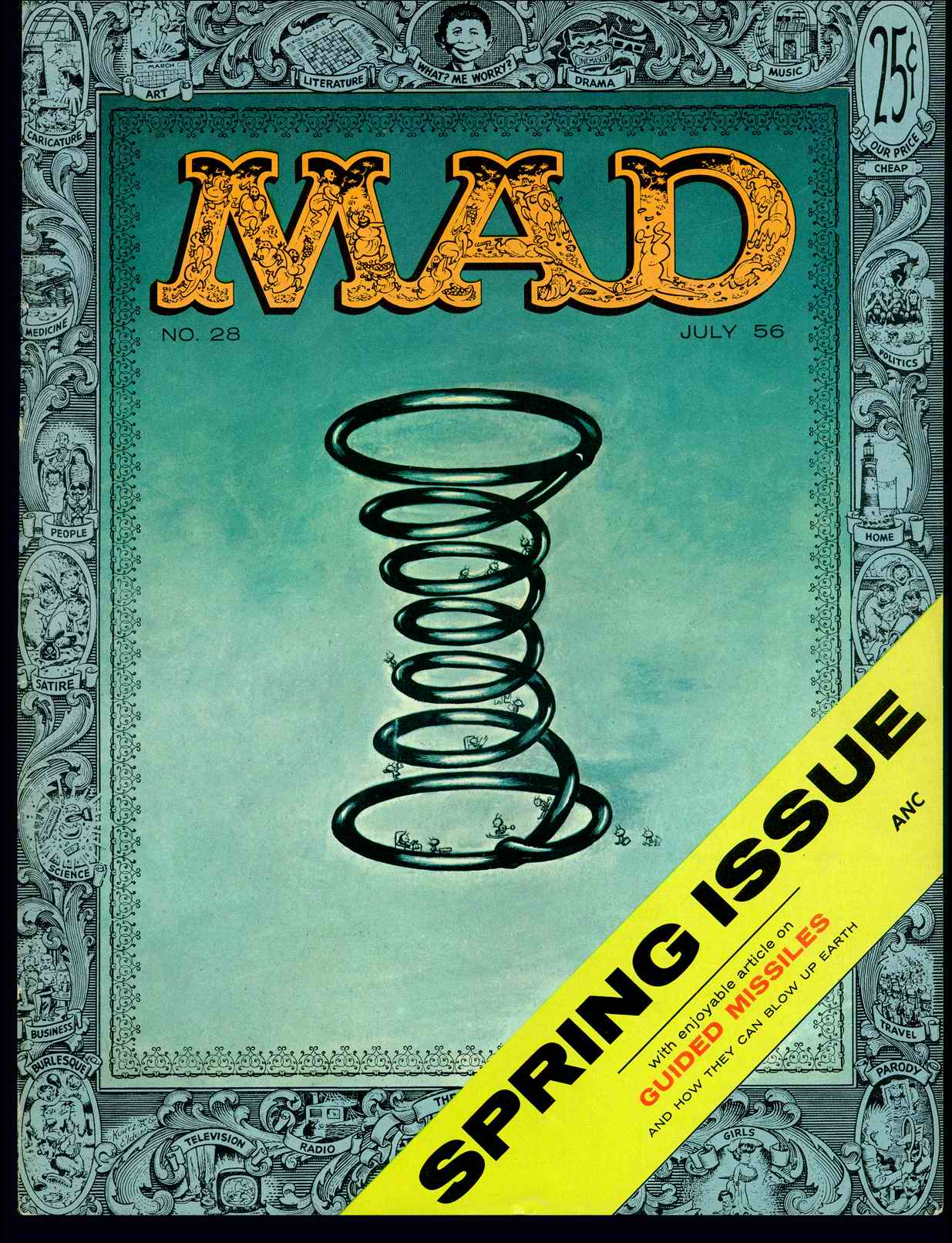 Read online MAD comic -  Issue #28 - 1
