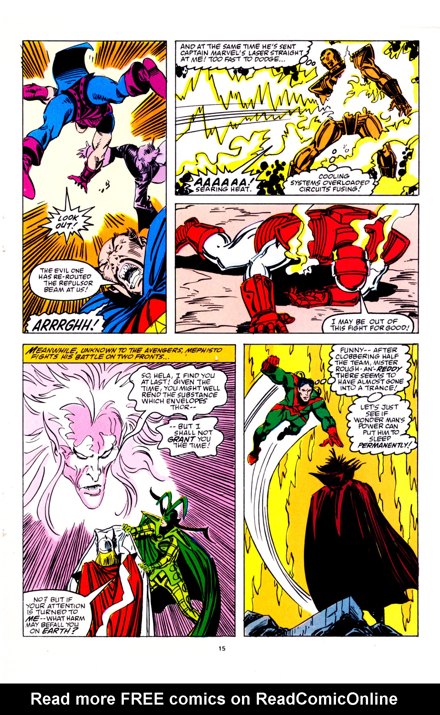Read online Mephisto Vs. ... comic -  Issue #4 - 16