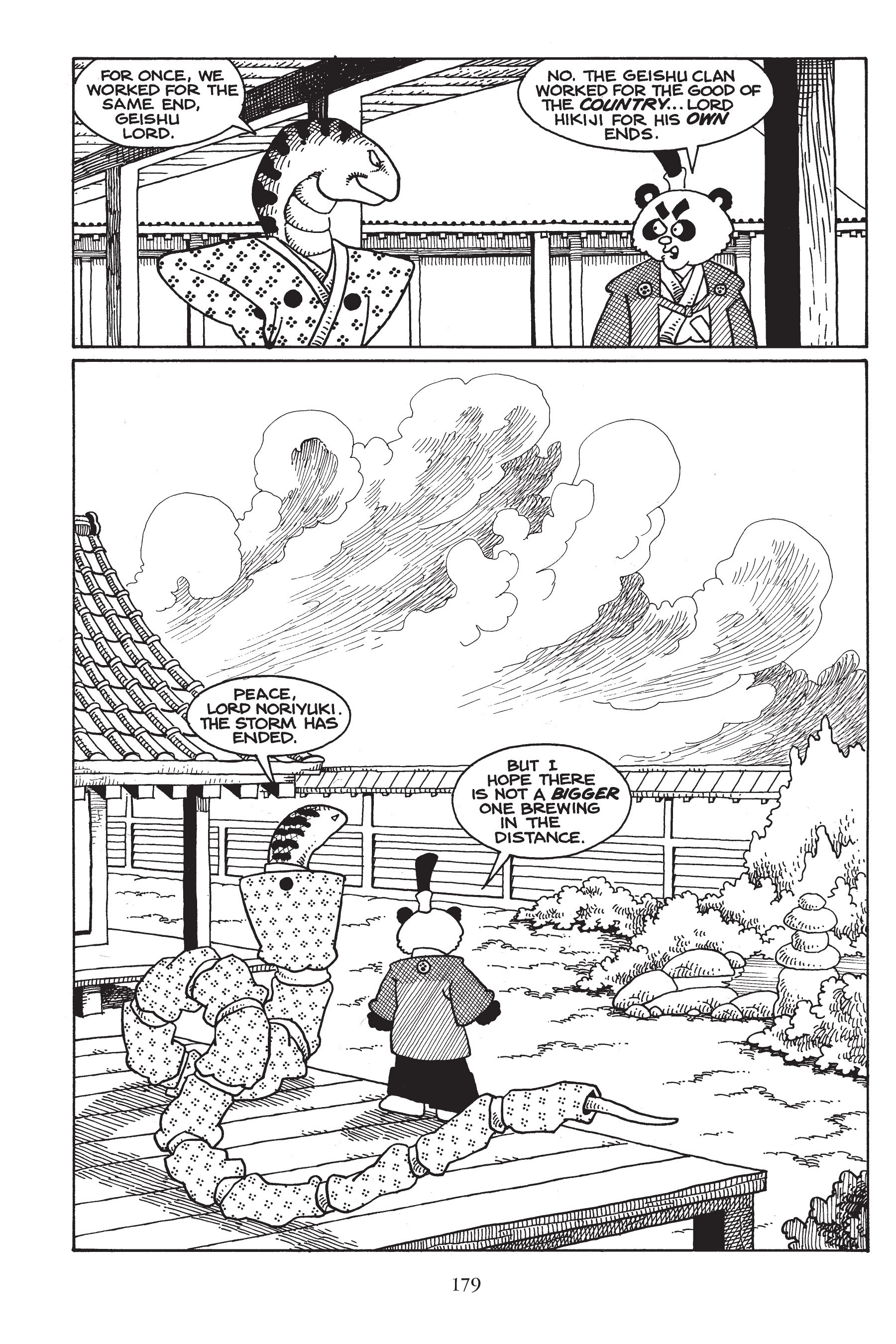 Read online Usagi Yojimbo (1987) comic -  Issue # _TPB 4 - 174