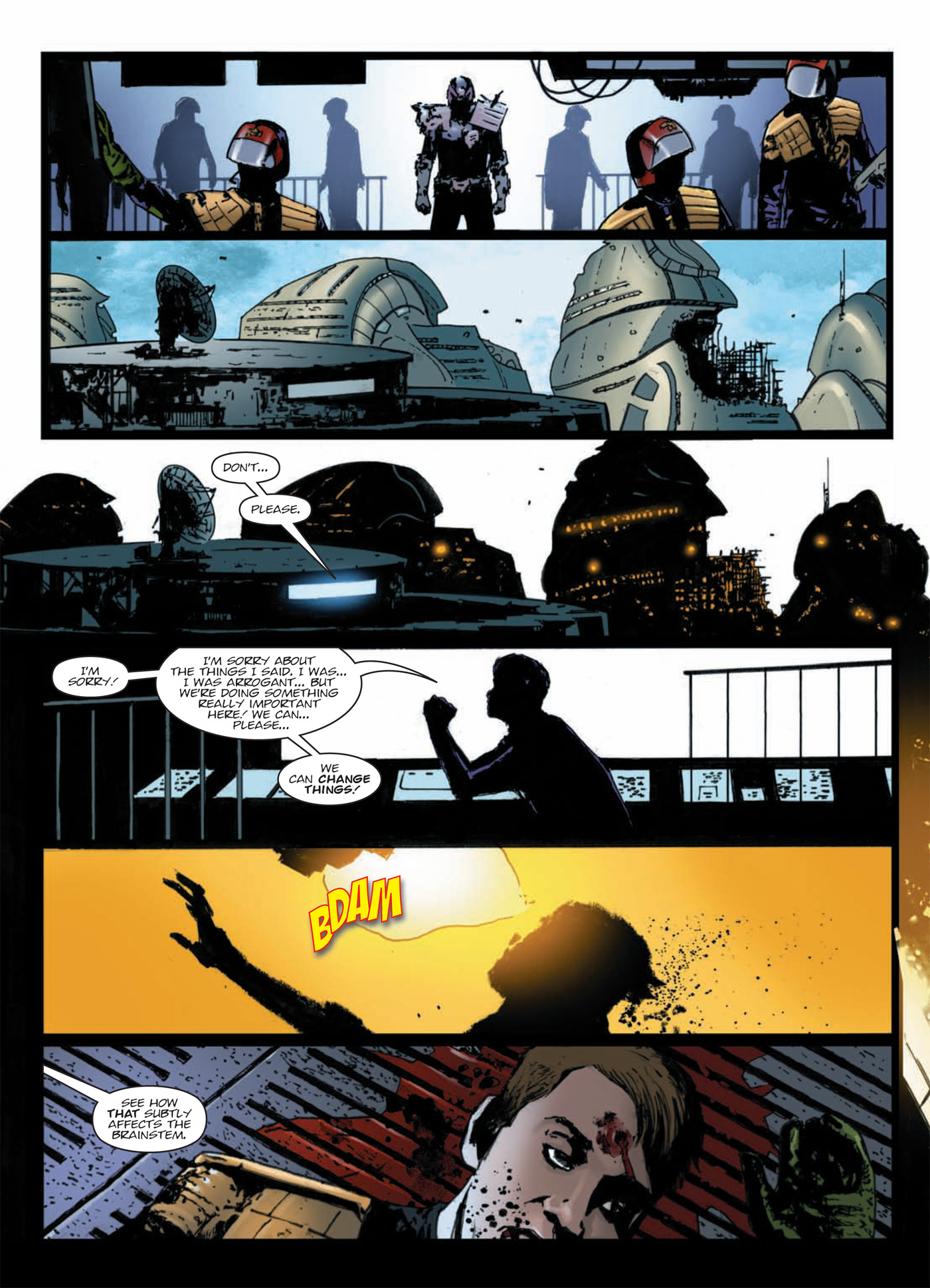 Read online Judge Dredd: Day of Chaos: Fallout comic -  Issue # TPB (Part 1) - 42