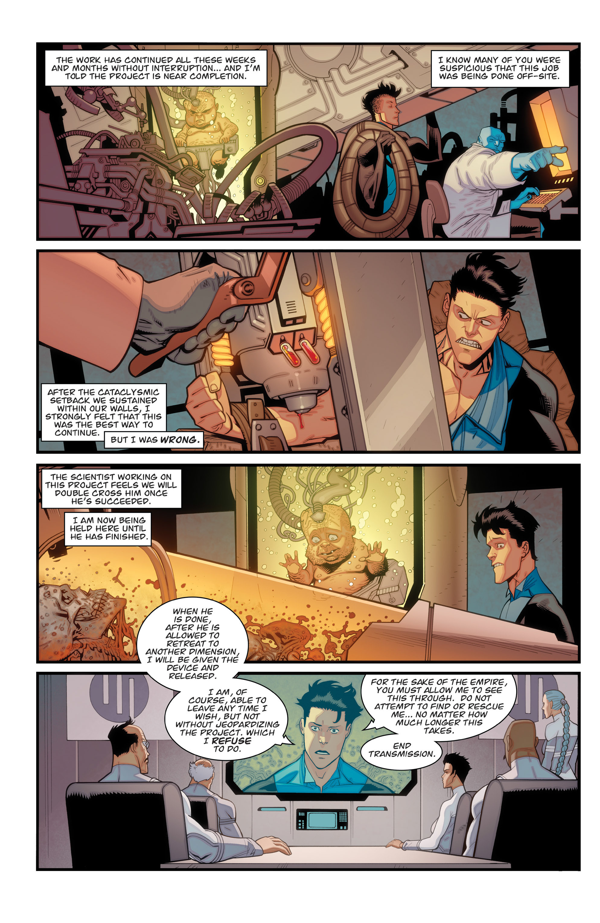 Read online Invincible comic -  Issue # _TPB 20 - Friends - 18