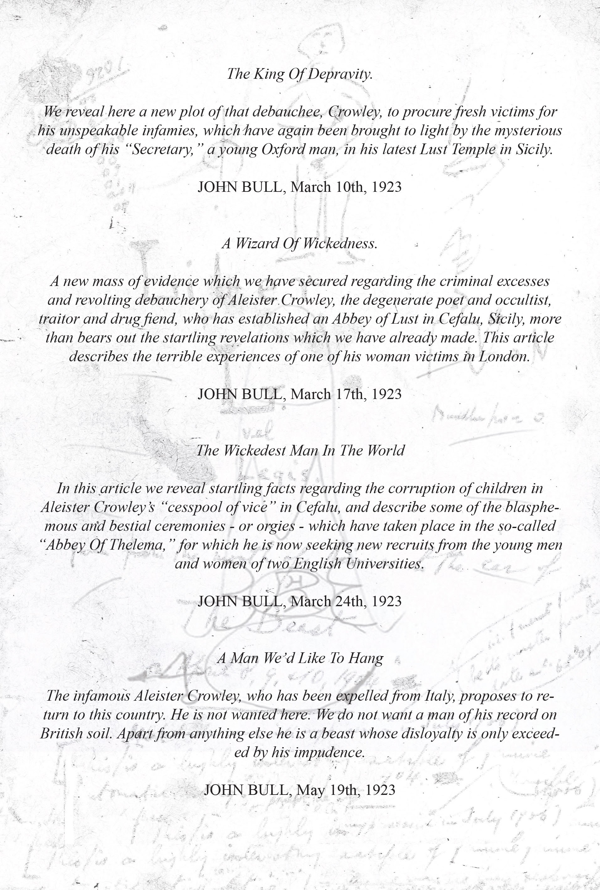 Read online Aleister Crowley: Wandering the Waste comic -  Issue # TPB - 91