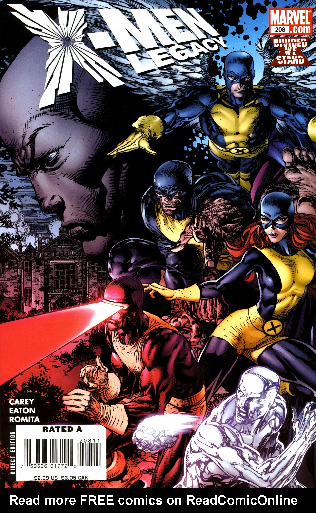 Read online X-Men Legacy (2008) comic -  Issue #208 - 1