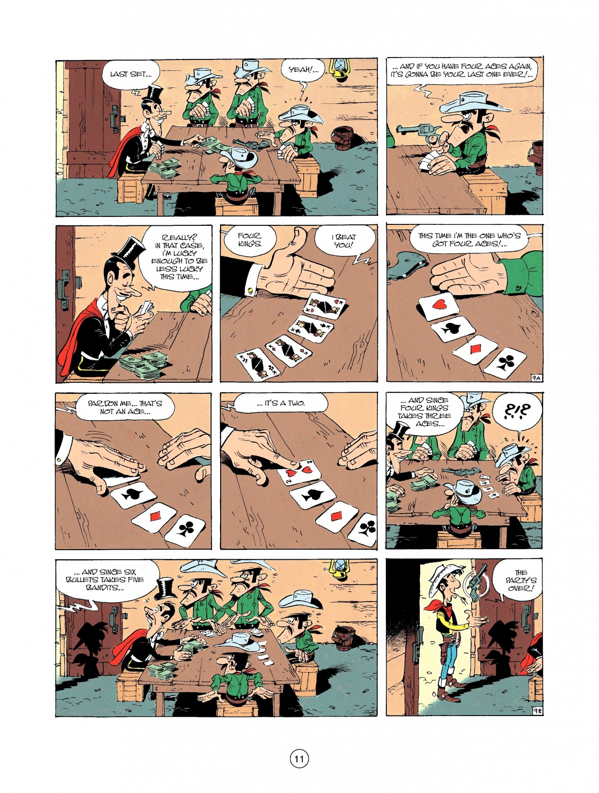 Read online A Lucky Luke Adventure comic -  Issue #37 - 11