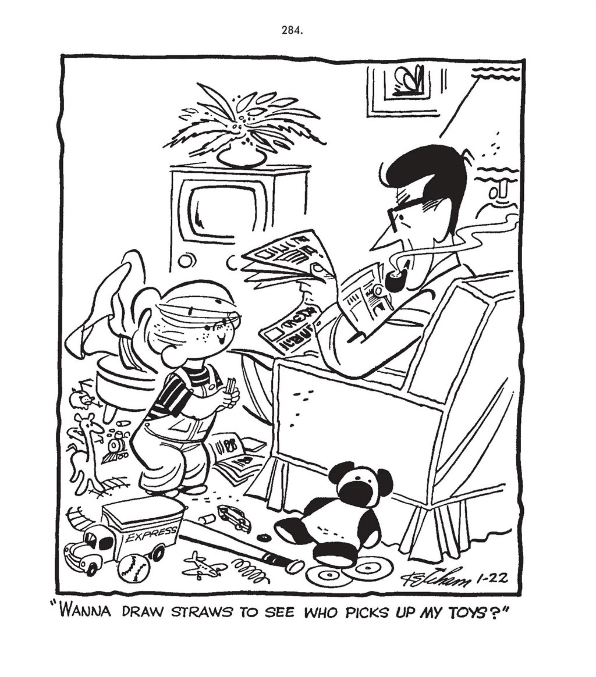 Read online Hank Ketcham's Complete Dennis the Menace comic -  Issue # TPB 1 (Part 4) - 10