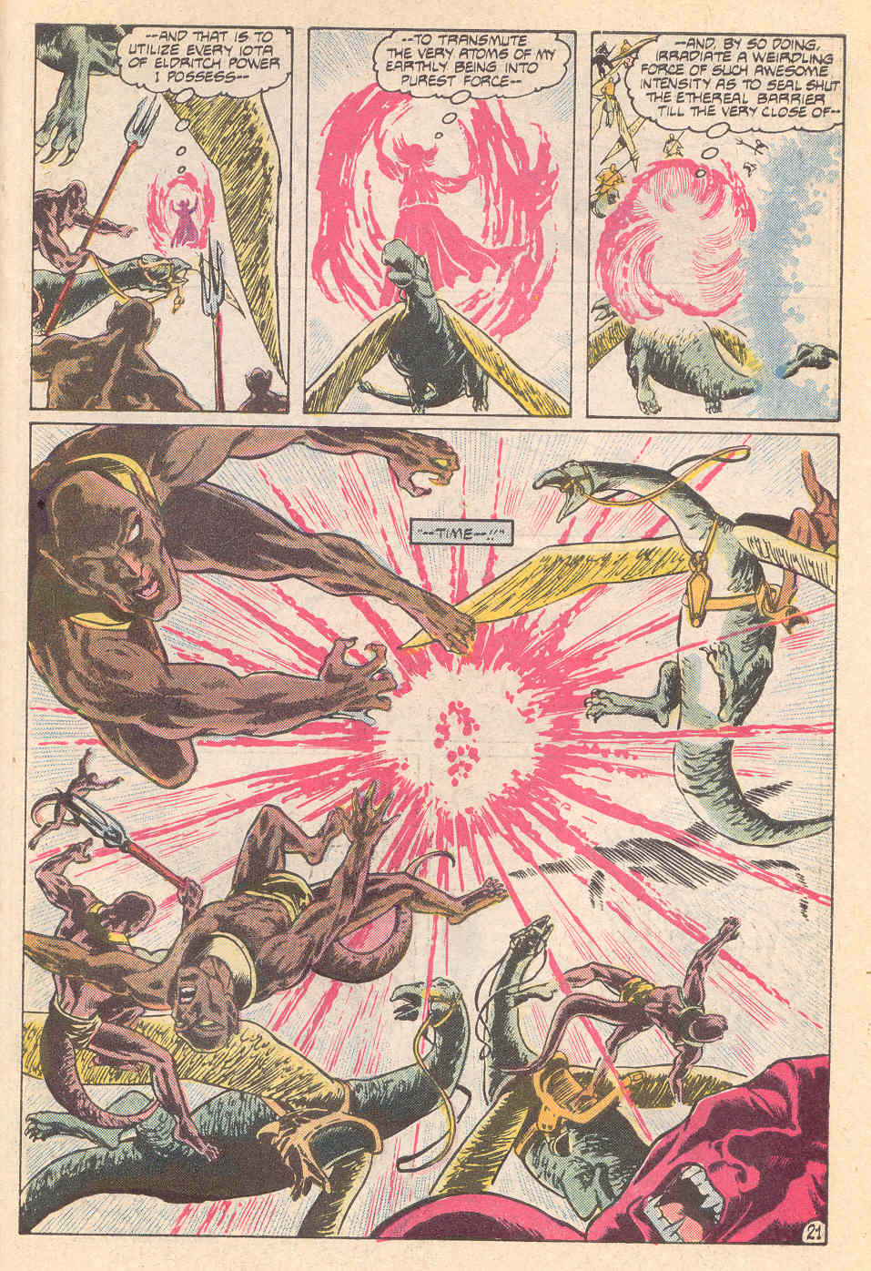 Read online Warlord (1976) comic -  Issue #114 - 21