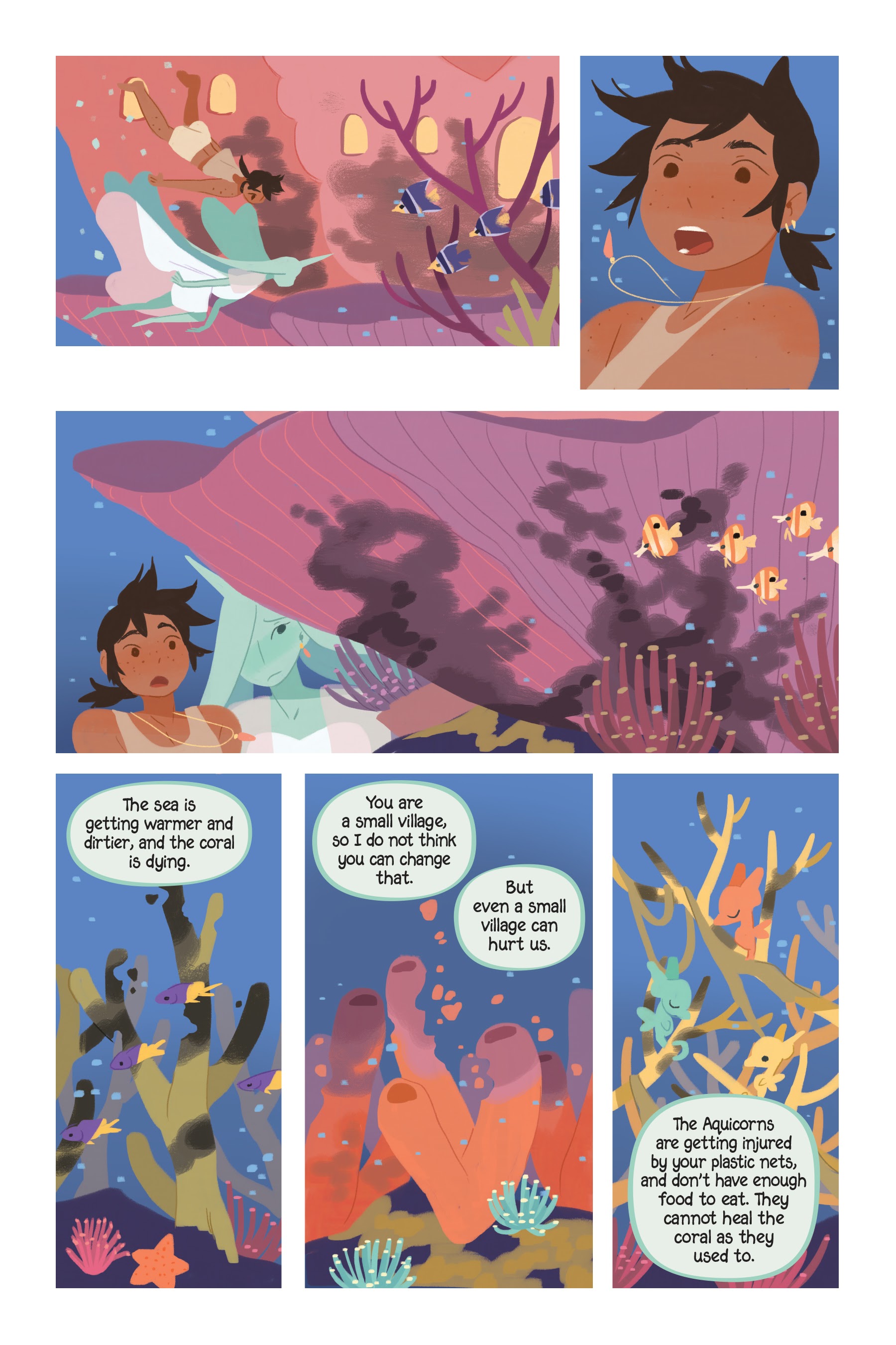 Read online Aquicorn Cove comic -  Issue # TPB - 60