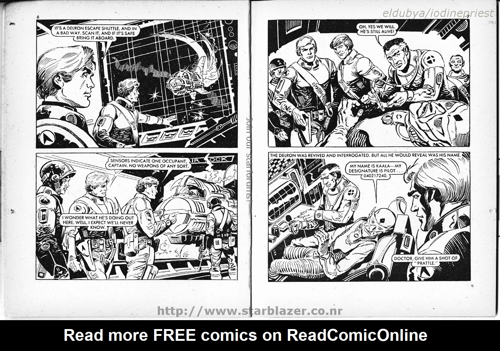 Read online Starblazer comic -  Issue #65 - 5