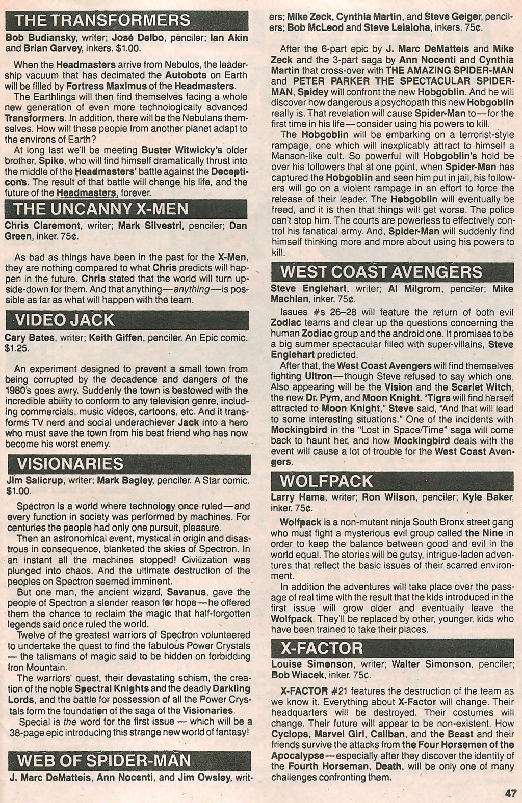 Read online Marvel Age Annual comic -  Issue #3 - 50