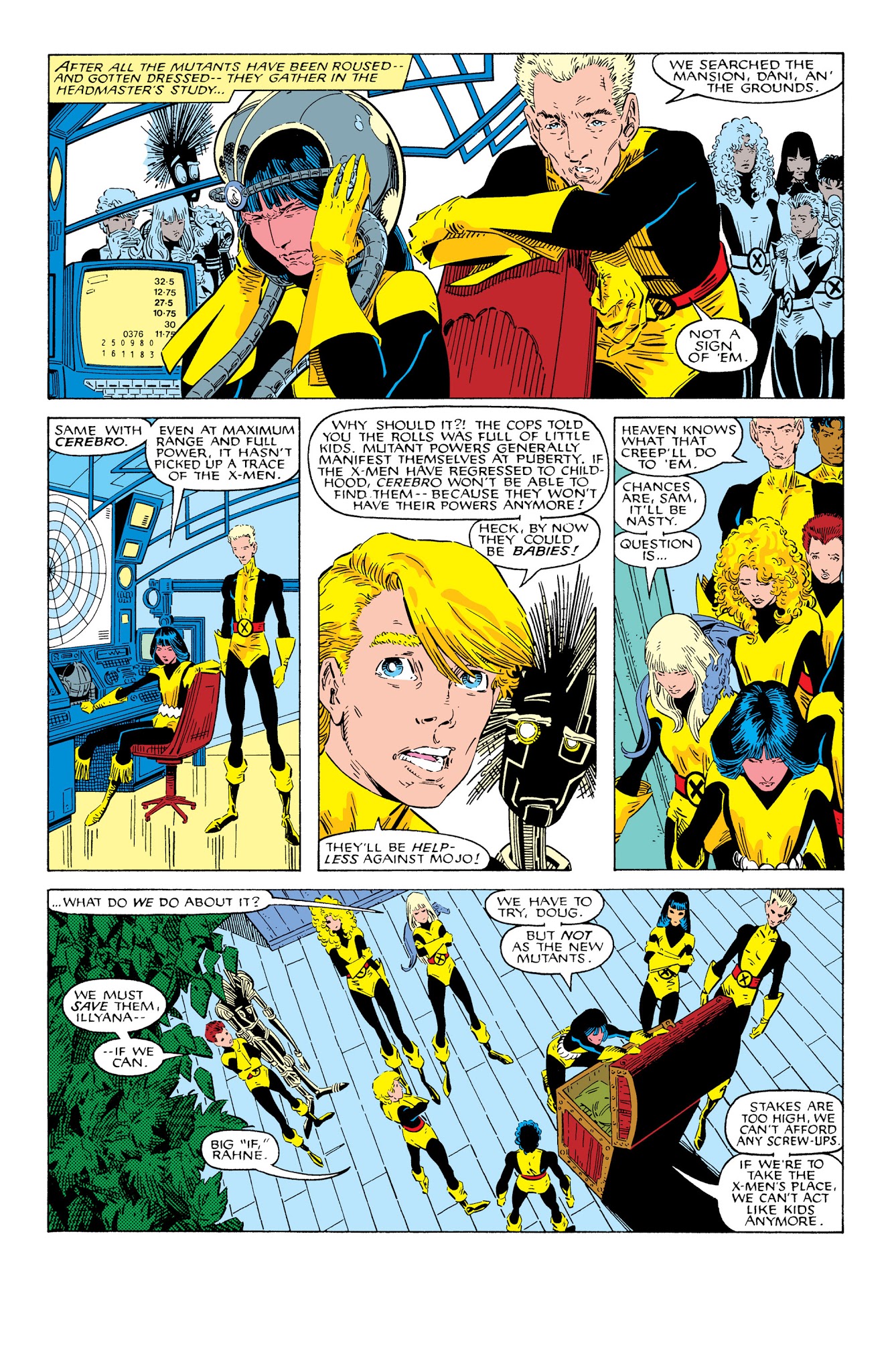 Read online New Mutants Classic comic -  Issue # TPB 6 - 165
