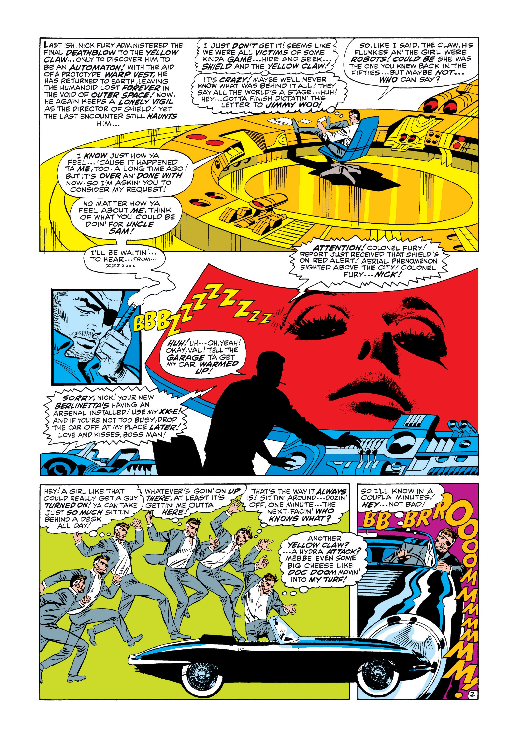 Read online Marvel Masterworks: Nick Fury, Agent of S.H.I.E.L.D. comic -  Issue # TPB 2 (Part 2) - 86