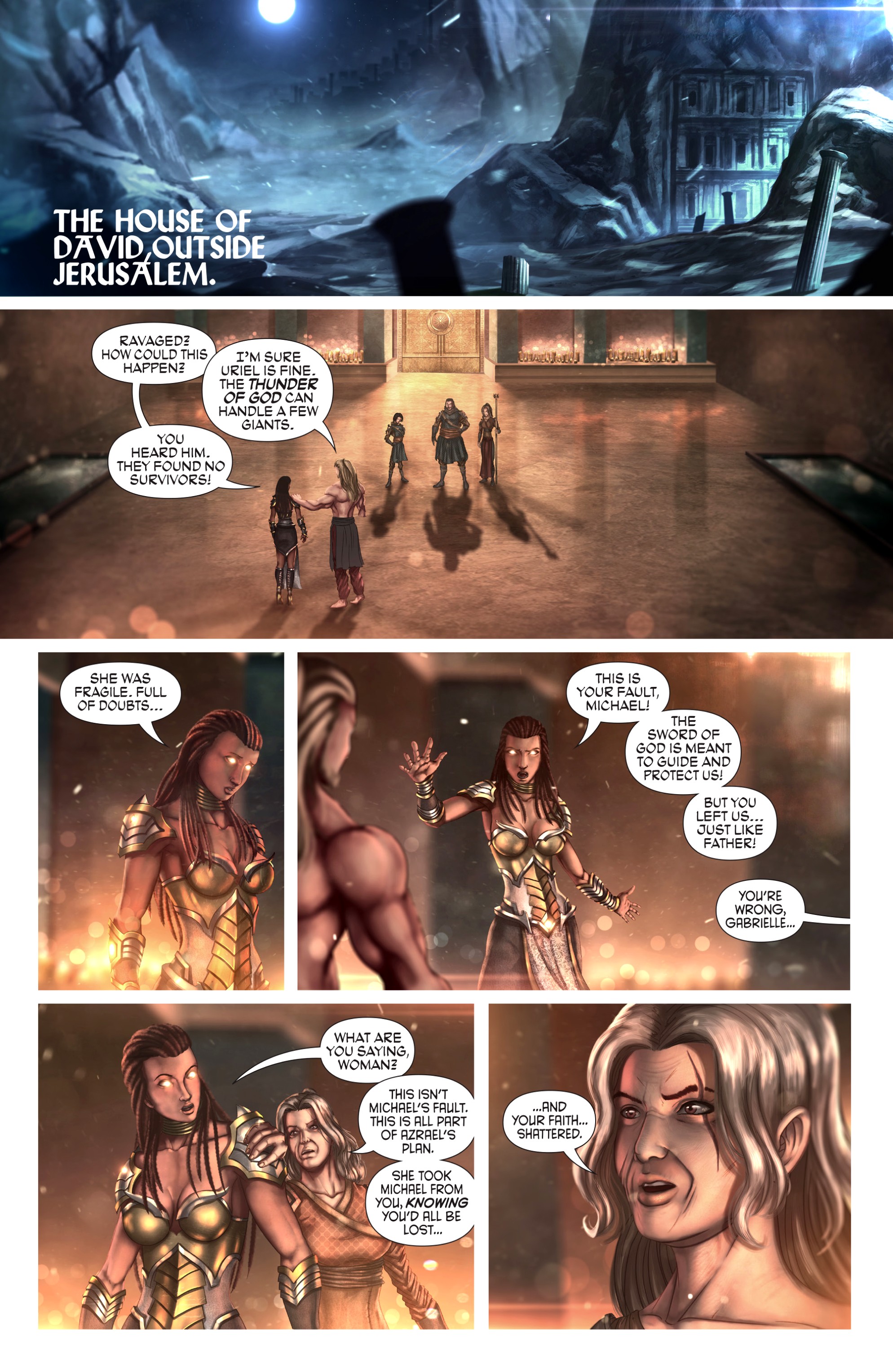 Read online Knights of the Golden Sun comic -  Issue #4 - 24