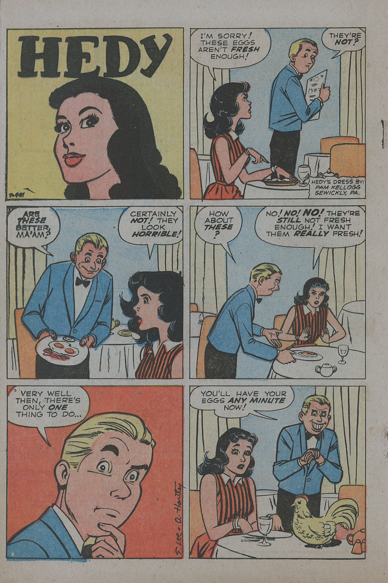 Read online Patsy and Hedy comic -  Issue #67 - 20