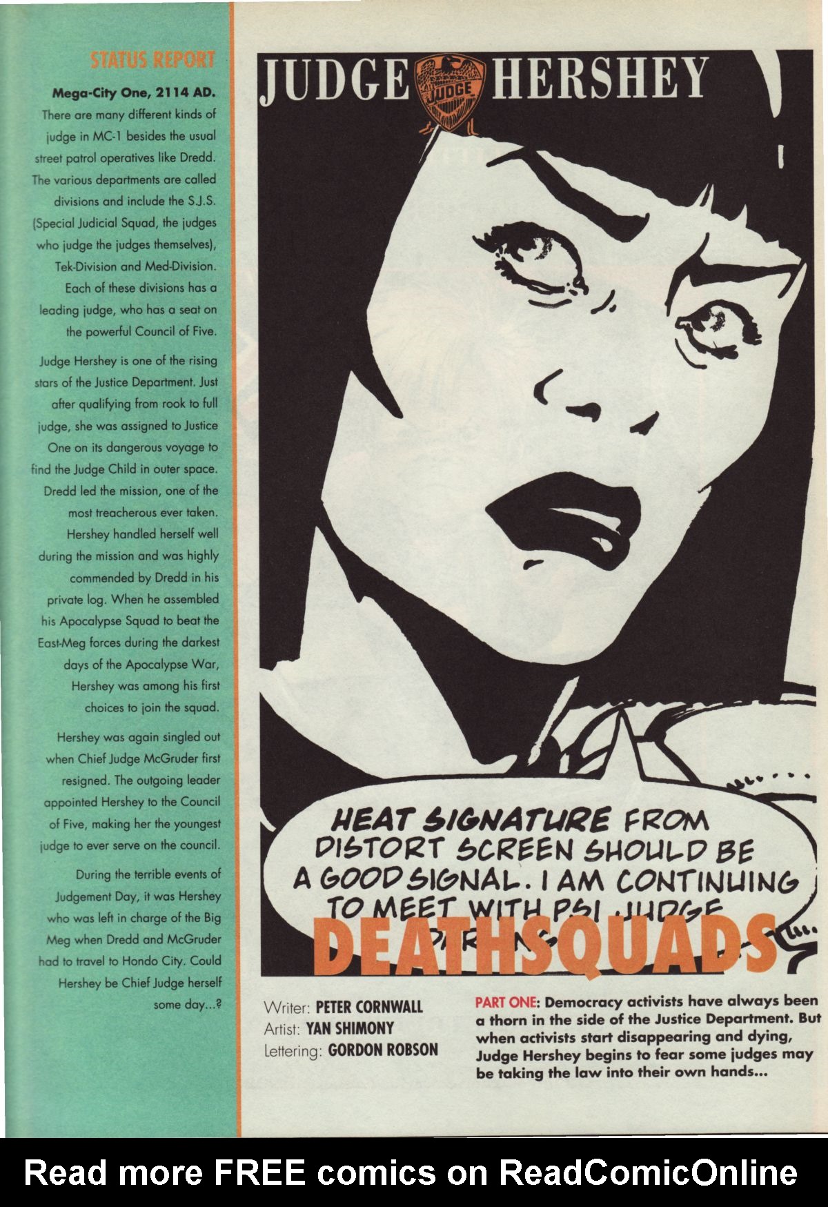 Read online Judge Dredd: The Megazine (vol. 2) comic -  Issue #14 - 14
