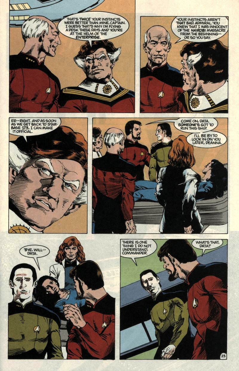 Read online Star Trek: The Next Generation (1989) comic -  Issue #12 - 24