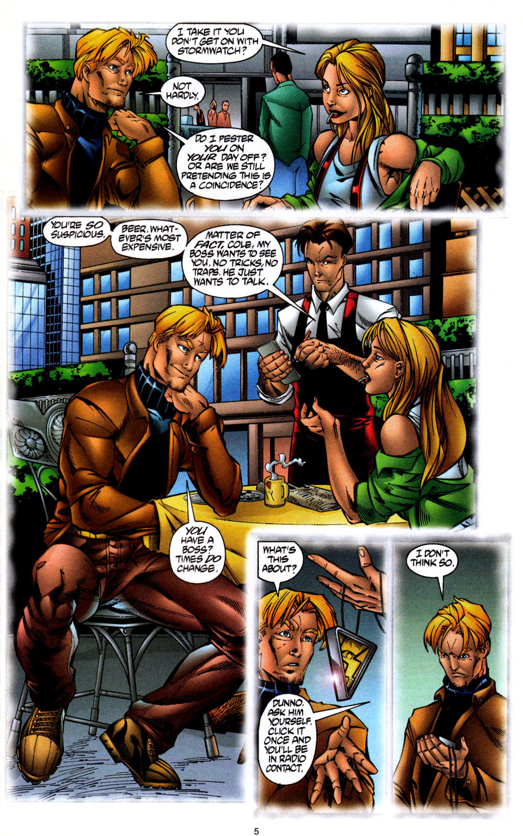 Read online Grifter (1996) comic -  Issue #11 - 6