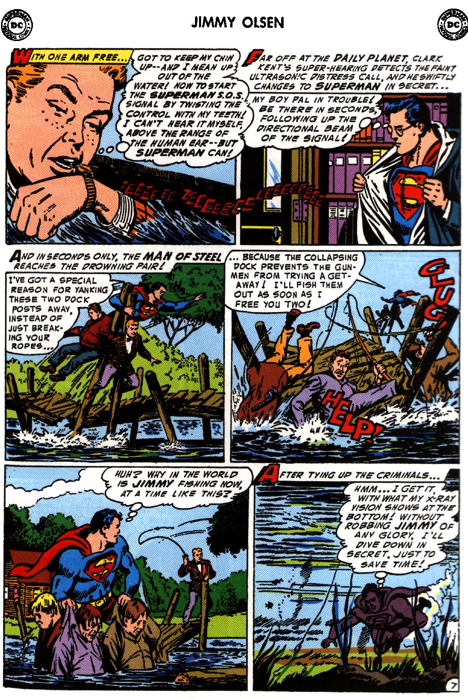 Read online Superman's Pal Jimmy Olsen comic -  Issue #1 - 9