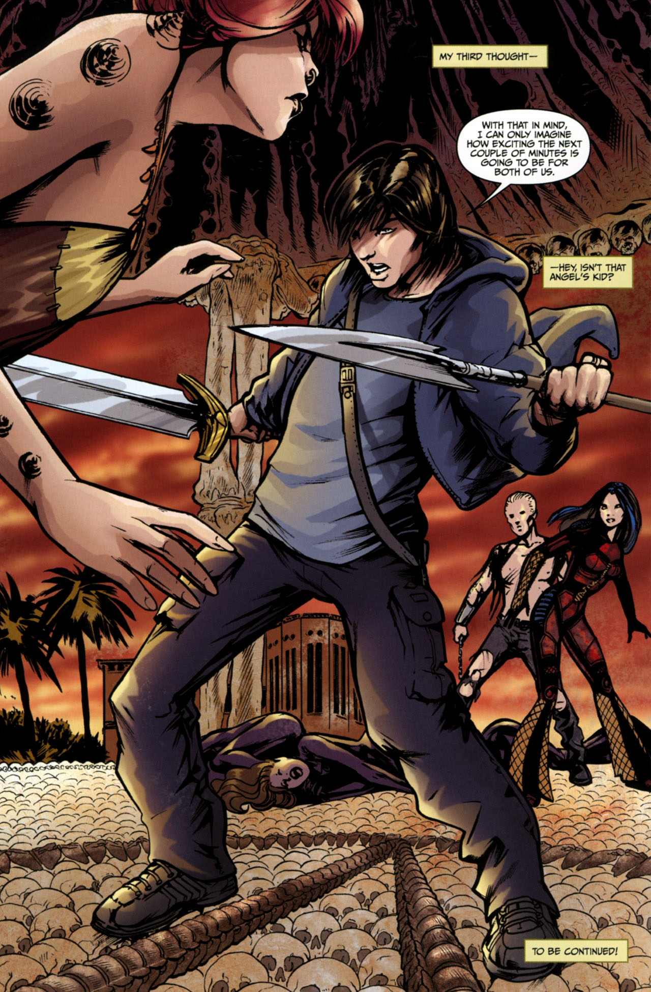 Read online Spike: After the Fall comic -  Issue #3 - 25