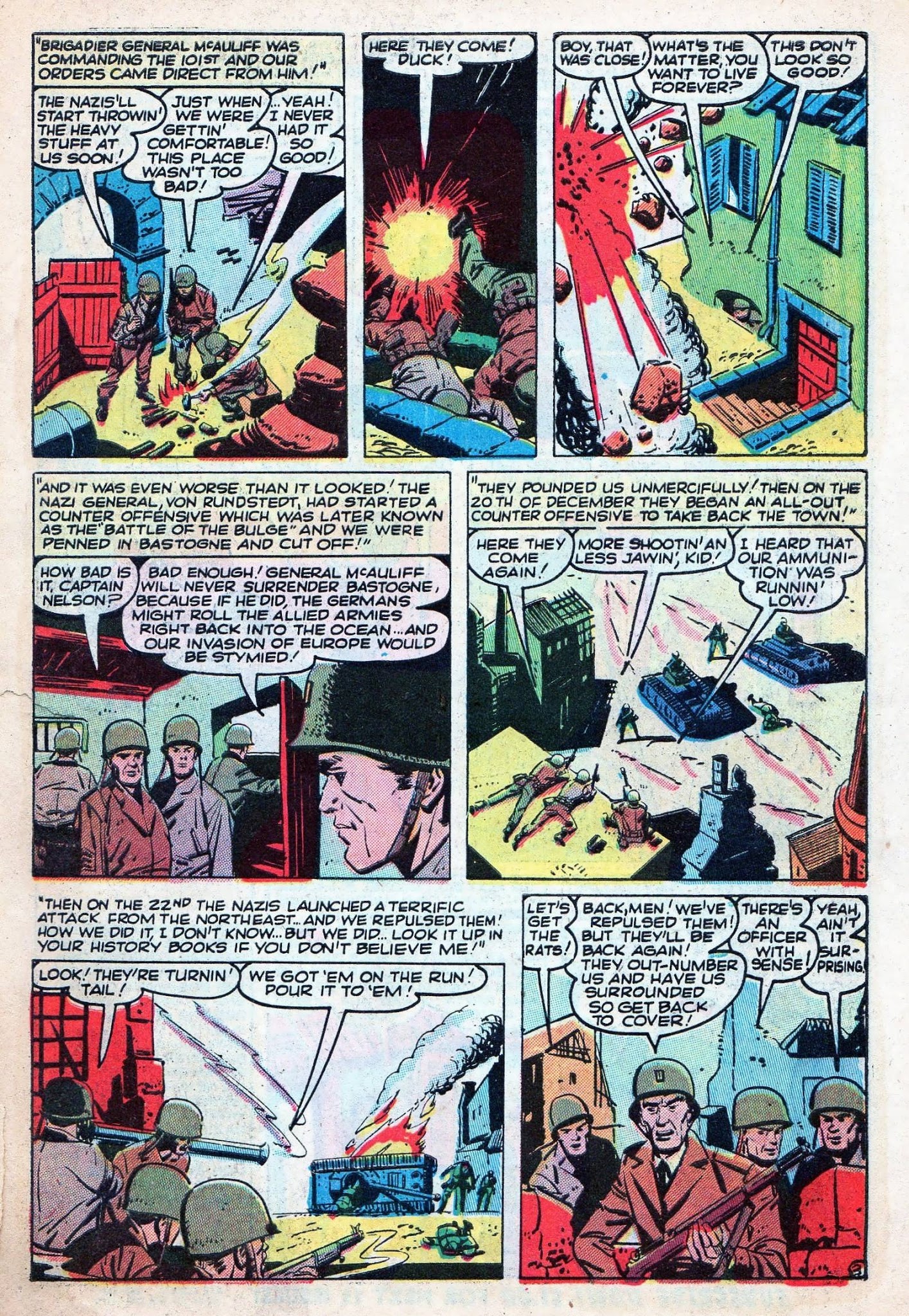 Read online War Comics comic -  Issue #4 - 31
