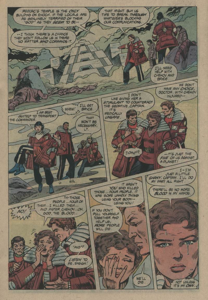Read online Star Trek (1984) comic -  Issue #23 - 10