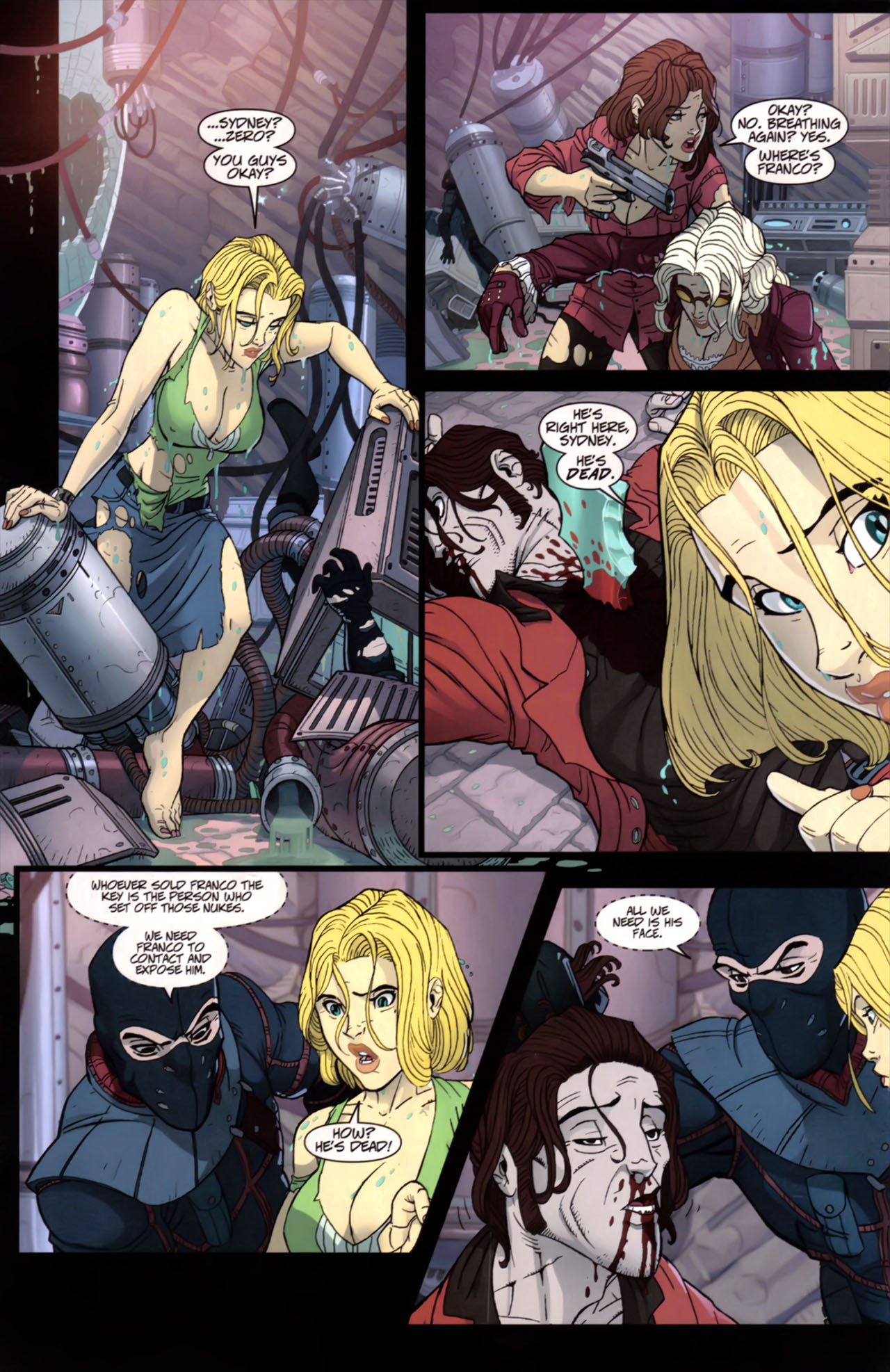 Read online Danger Girl: Body Shots comic -  Issue #4 - 7